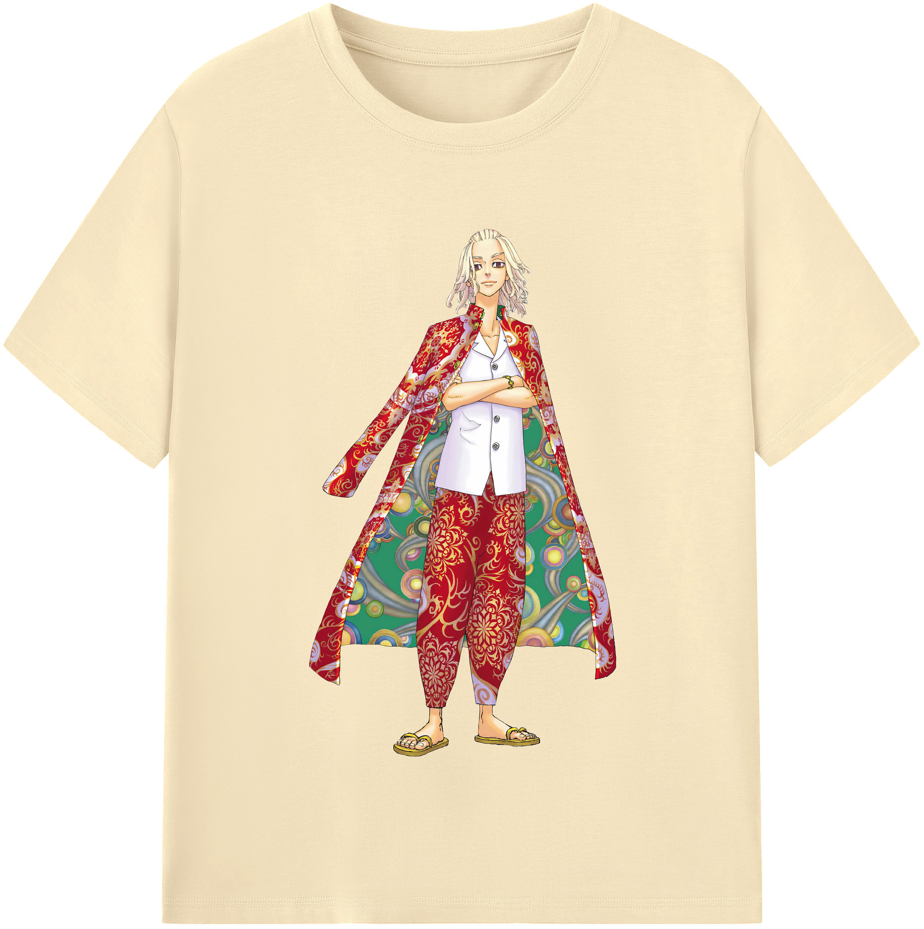 （画像用） 東京リベンジャーズ Tokyo Revengers 綿100％半袖Tシャツ（フロントプリント）