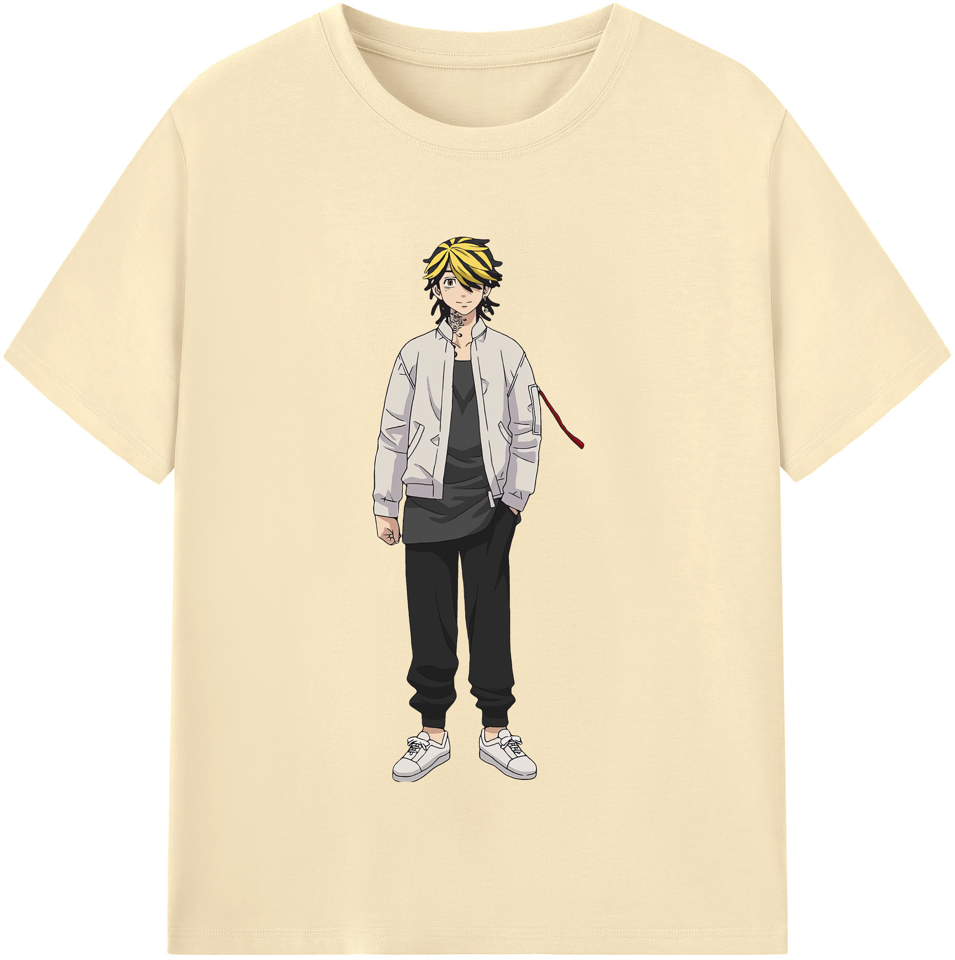 （画像用） 東京リベンジャーズ Tokyo Revengers 綿100％半袖Tシャツ（フロントプリント）