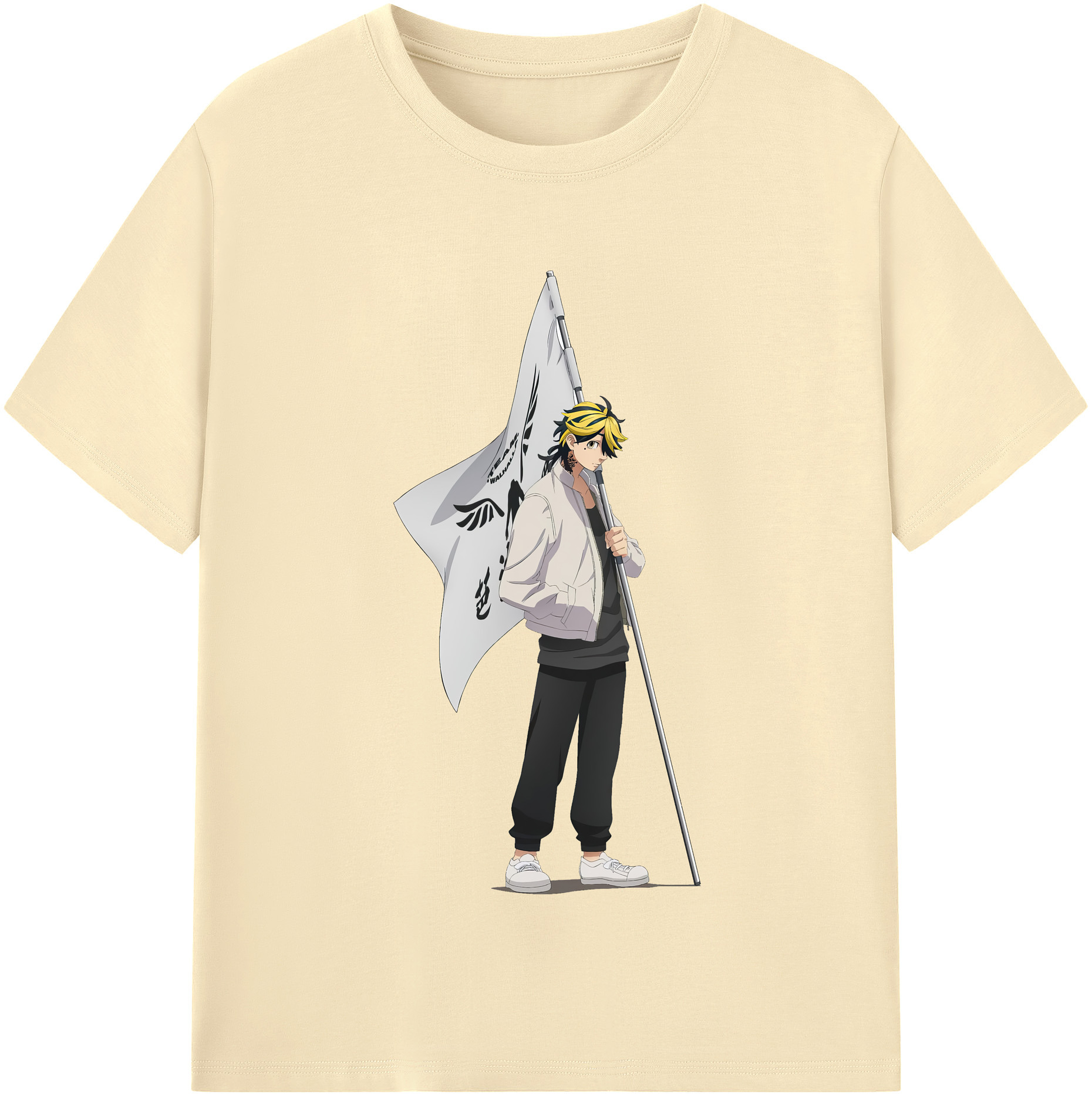 （画像用） 東京リベンジャーズ Tokyo Revengers 綿100％半袖Tシャツ（フロントプリント）