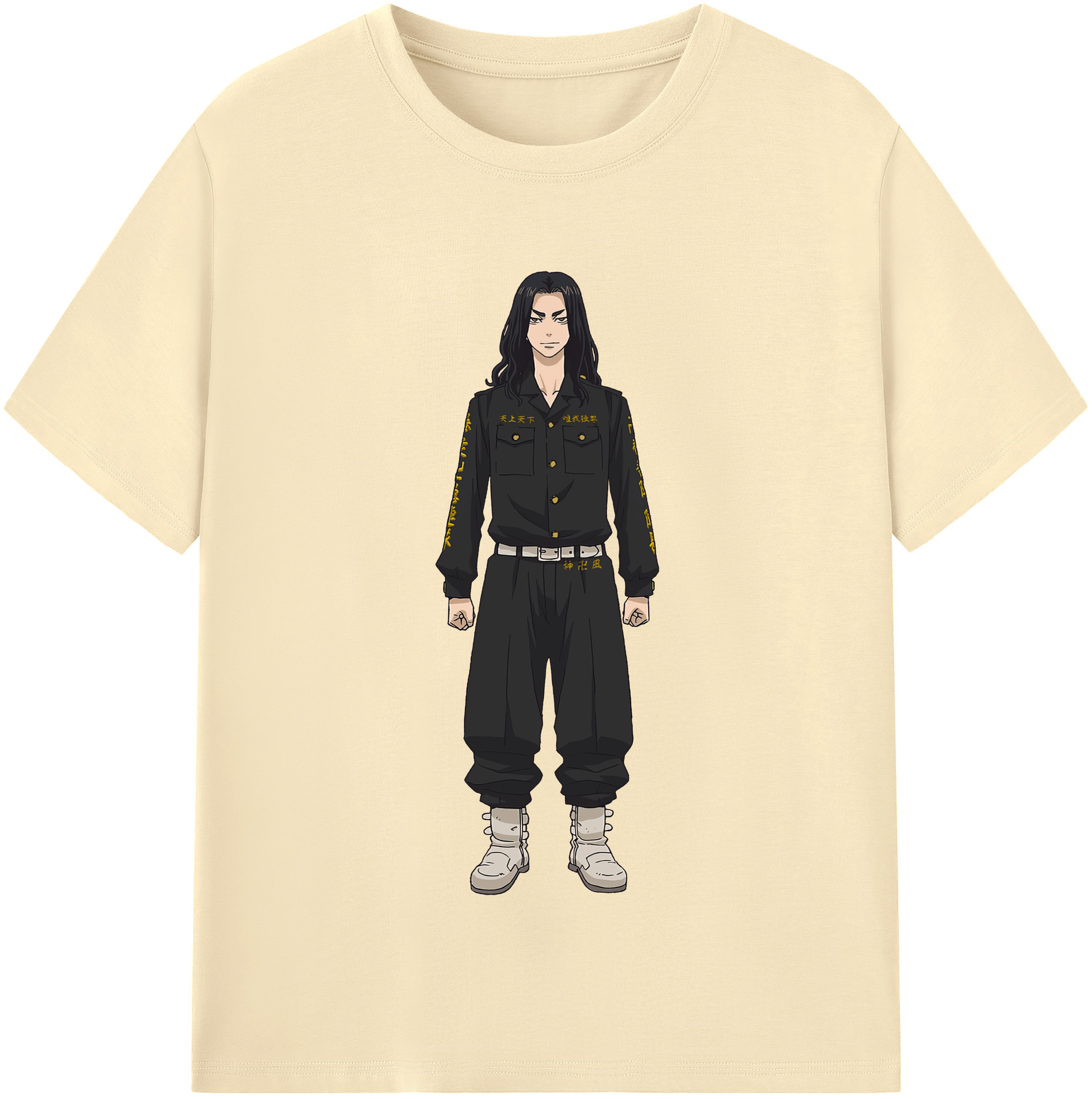 （画像用） 東京リベンジャーズ Tokyo Revengers 綿100％半袖Tシャツ（フロントプリント）