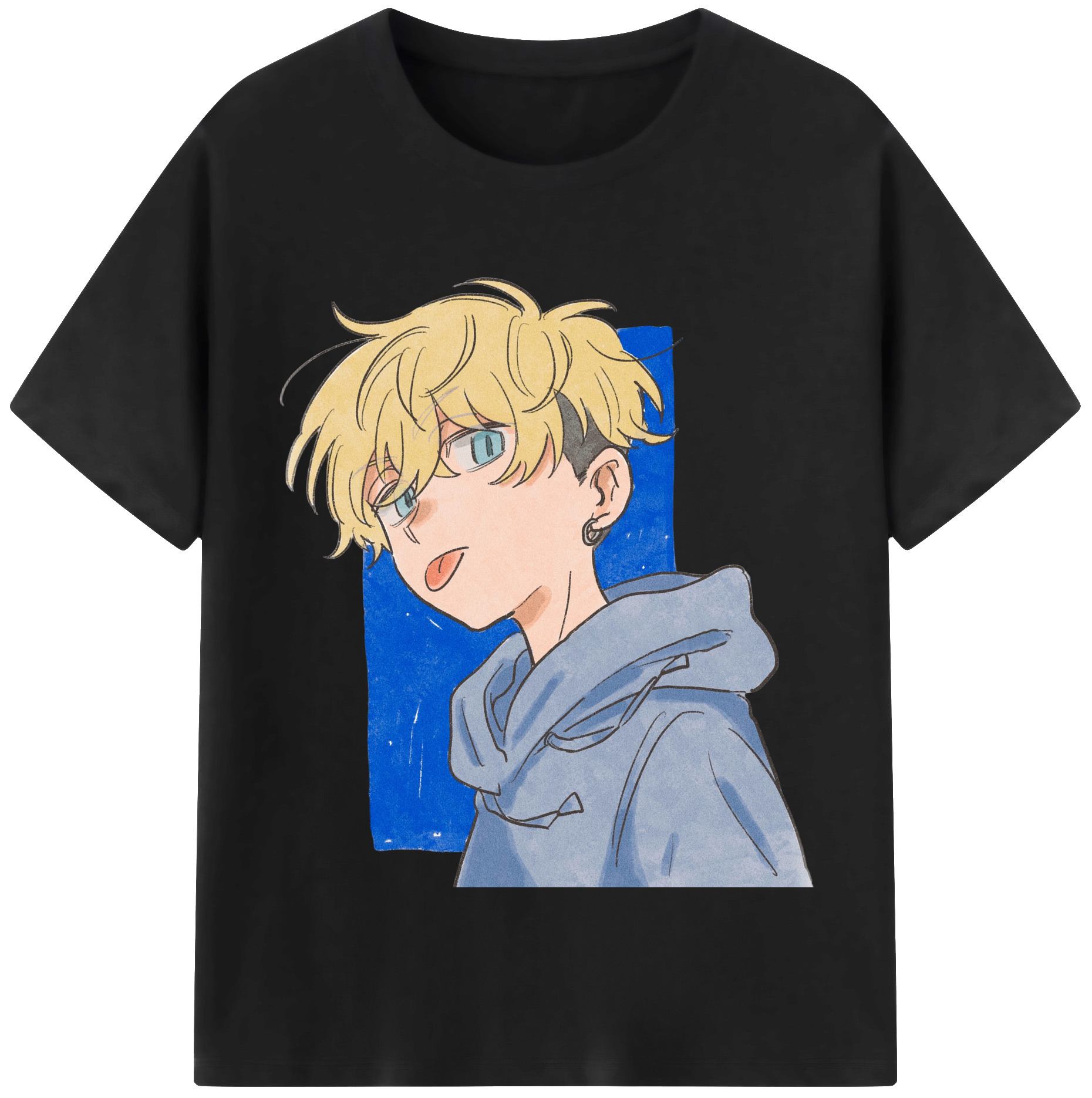 （画像用） 東京リベンジャーズ Tokyo Revengers 綿100％半袖Tシャツ（フロントプリント）