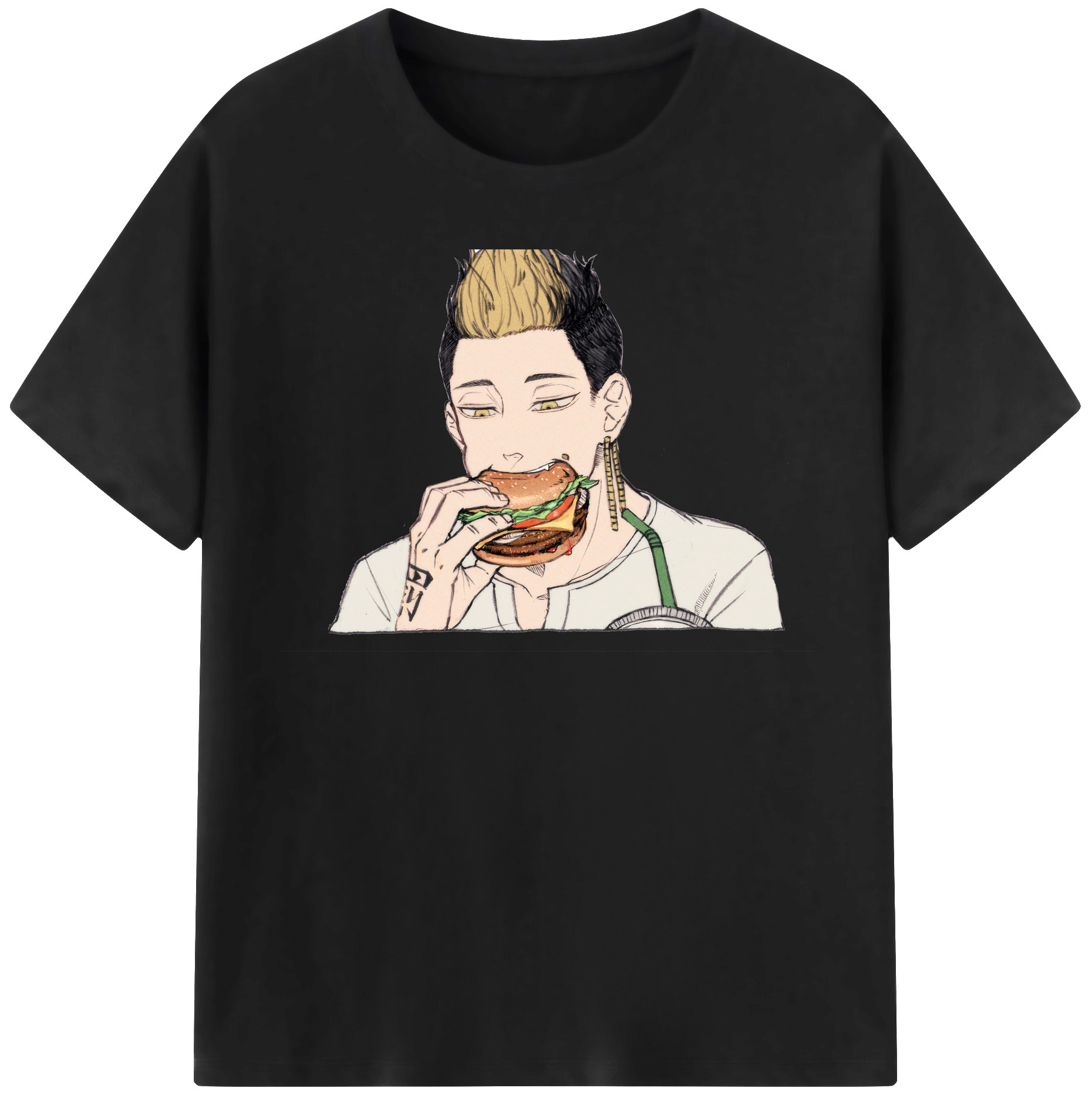 （画像用） 東京リベンジャーズ Tokyo Revengers 綿100％半袖Tシャツ（フロントプリント）