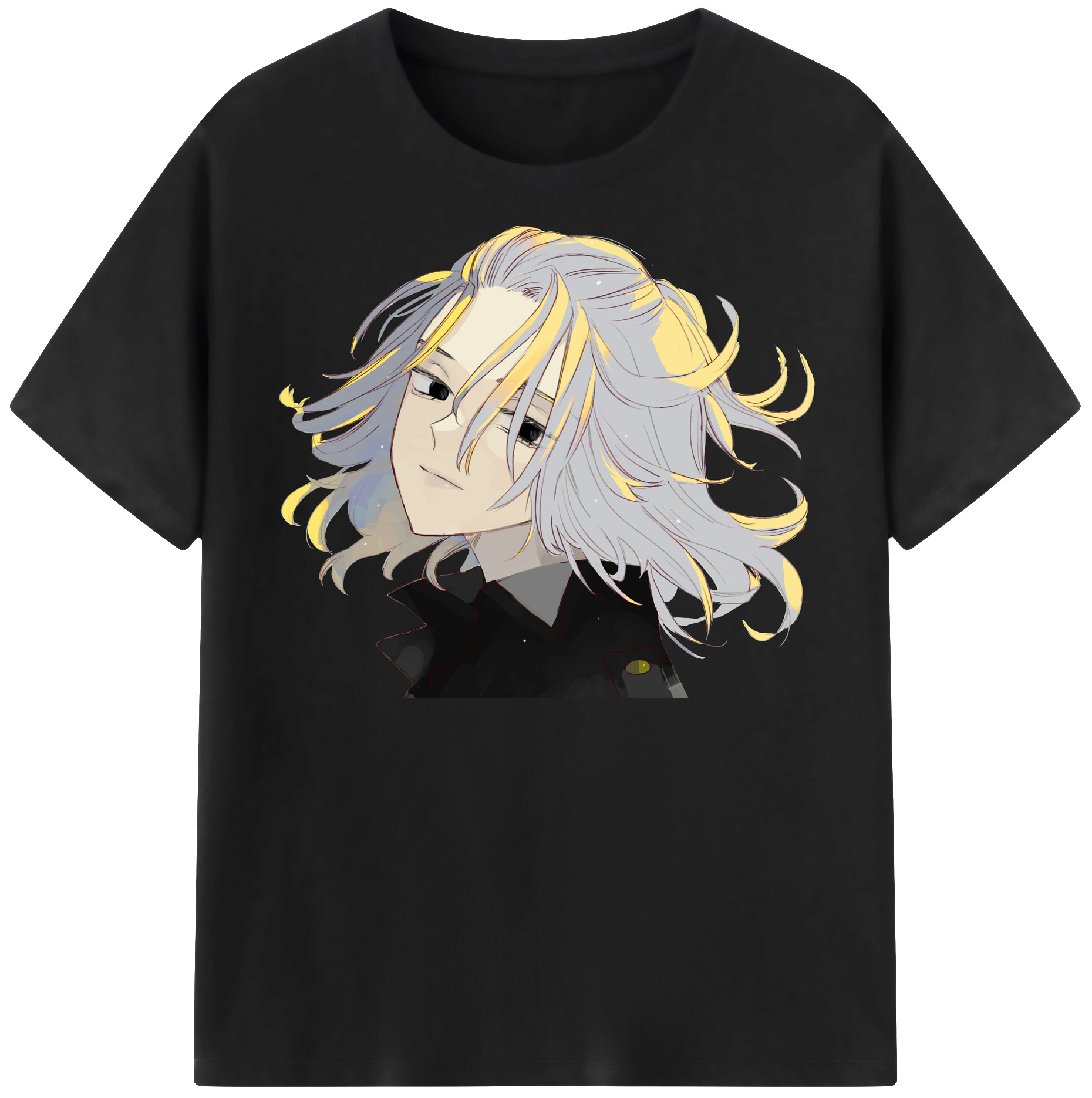 （画像用） 東京リベンジャーズ Tokyo Revengers 綿100％半袖Tシャツ（フロントプリント）