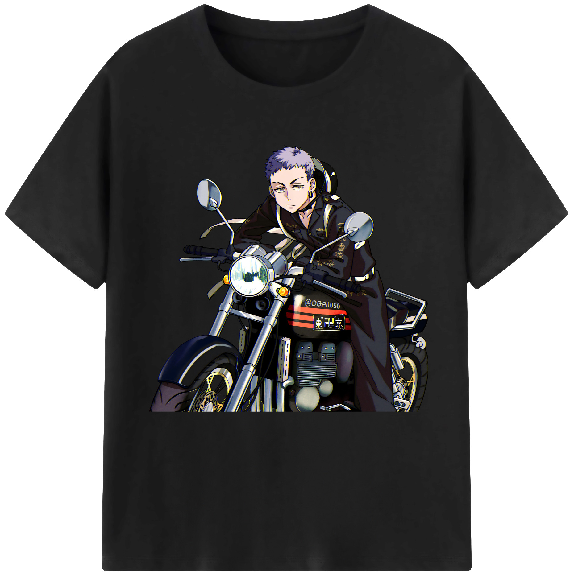 （画像用） 東京リベンジャーズ Tokyo Revengers 綿100％半袖Tシャツ（フロントプリント）