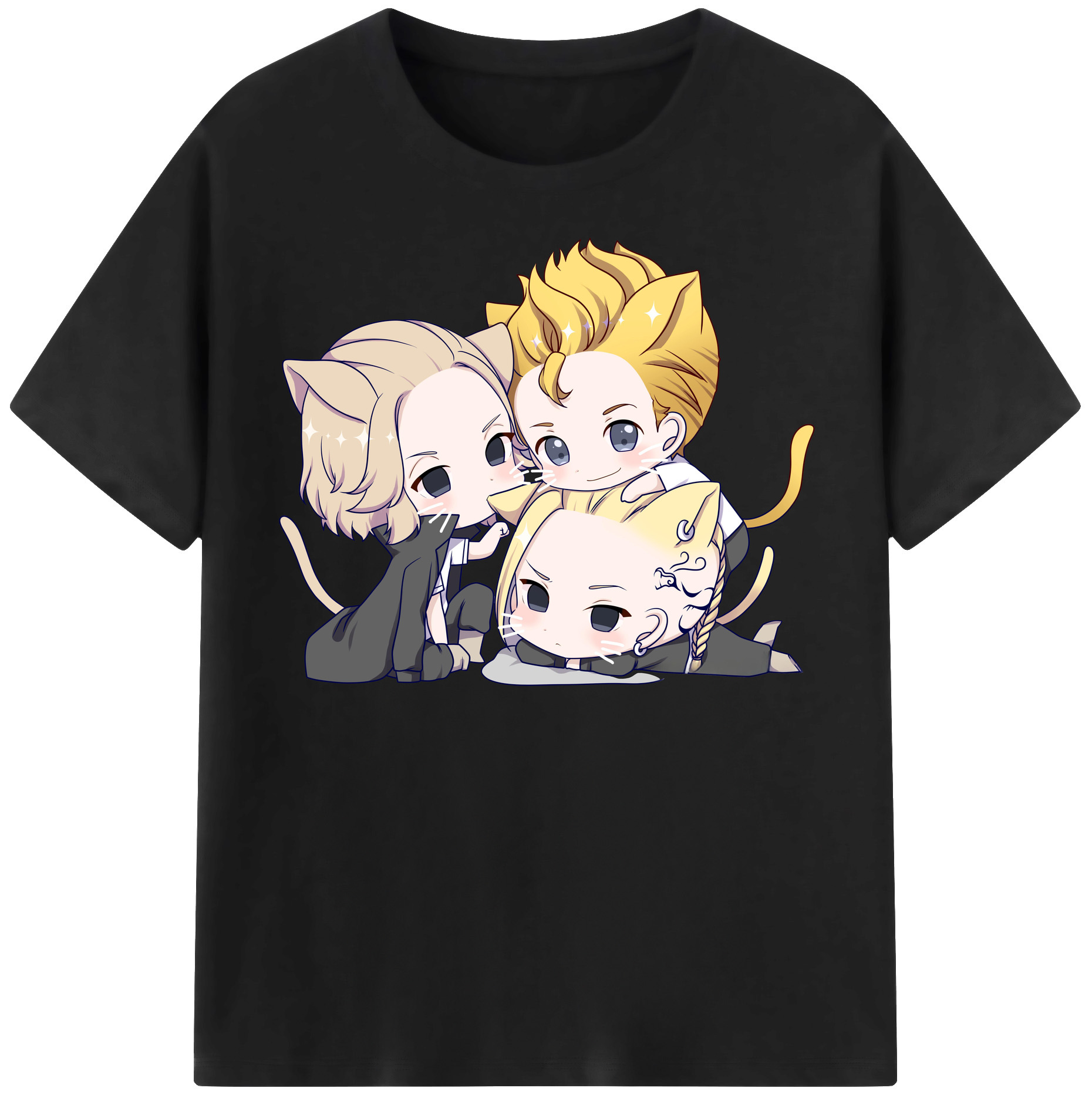 （画像用） 東京リベンジャーズ Tokyo Revengers 綿100％半袖Tシャツ（フロントプリント）
