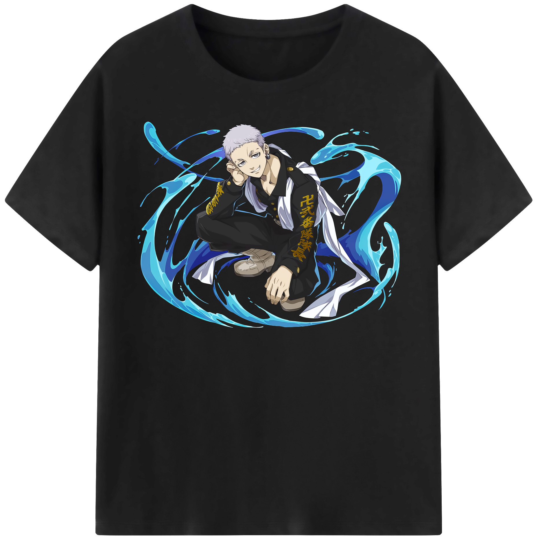 （画像用） 東京リベンジャーズ Tokyo Revengers 綿100％半袖Tシャツ（フロントプリント）