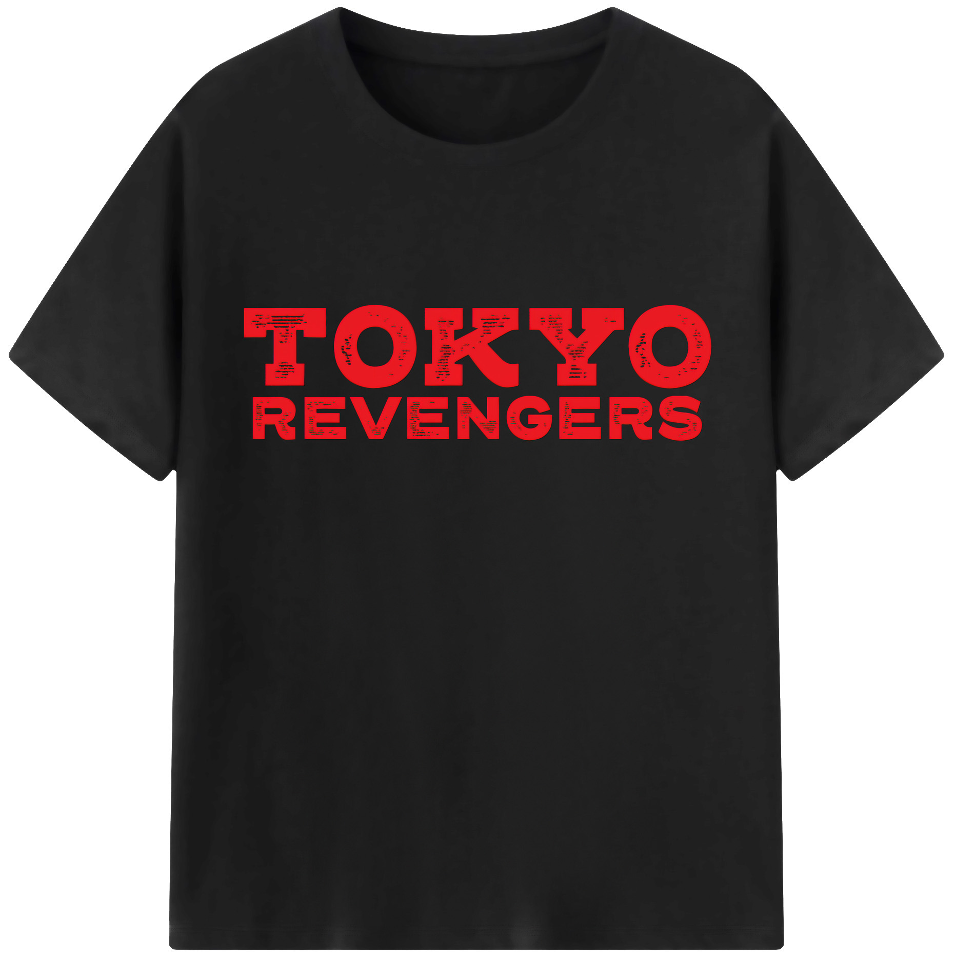 （画像用） 東京リベンジャーズ Tokyo Revengers 綿100％半袖Tシャツ（フロントプリント）