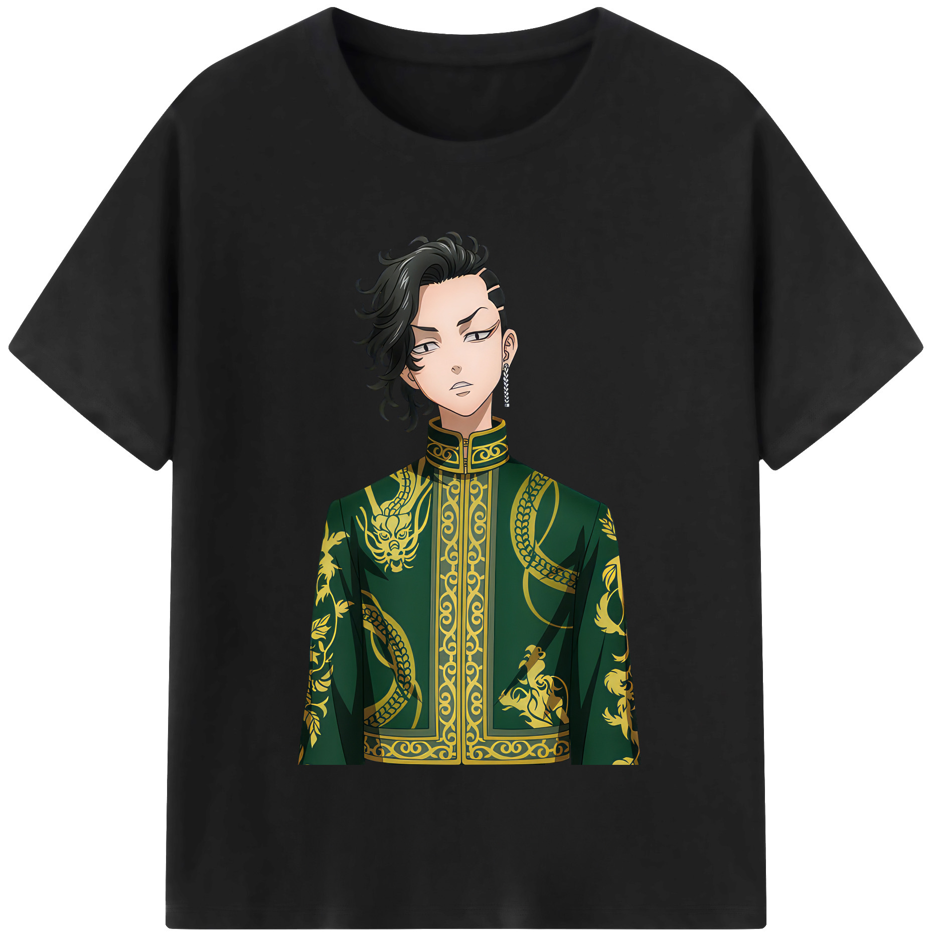 （画像用） 東京リベンジャーズ Tokyo Revengers 綿100％半袖Tシャツ（フロントプリント）