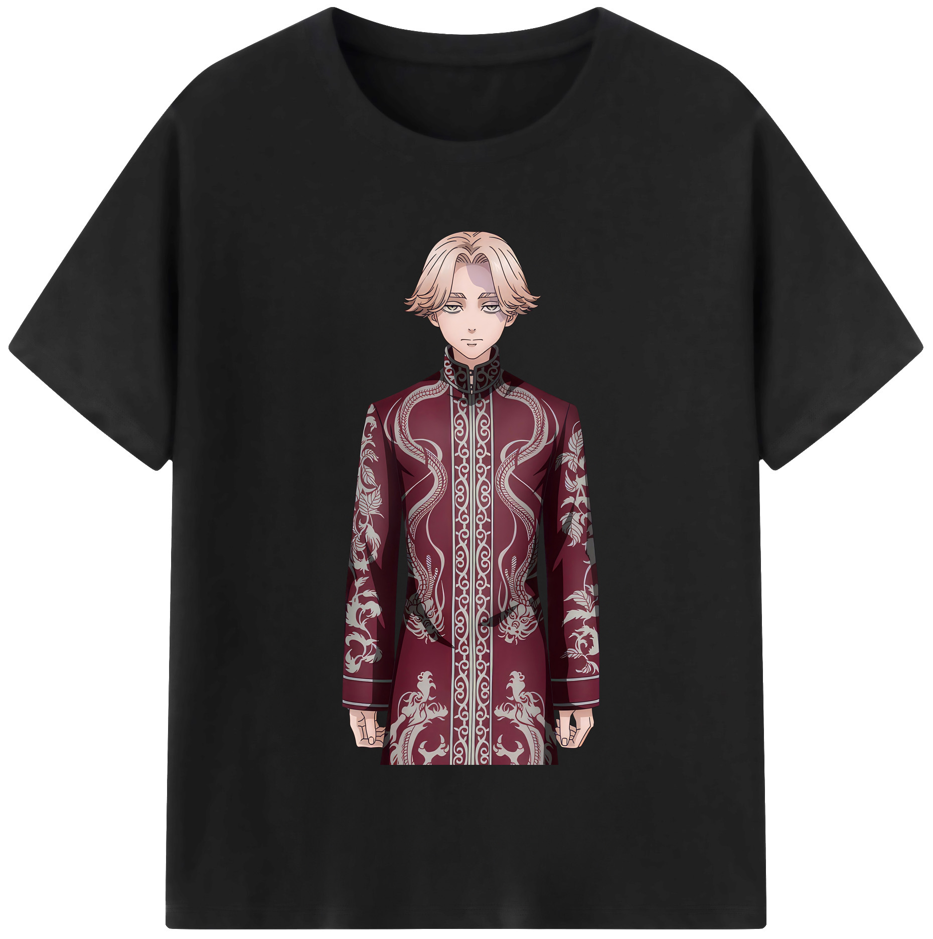 （画像用） 東京リベンジャーズ Tokyo Revengers 綿100％半袖Tシャツ（フロントプリント）
