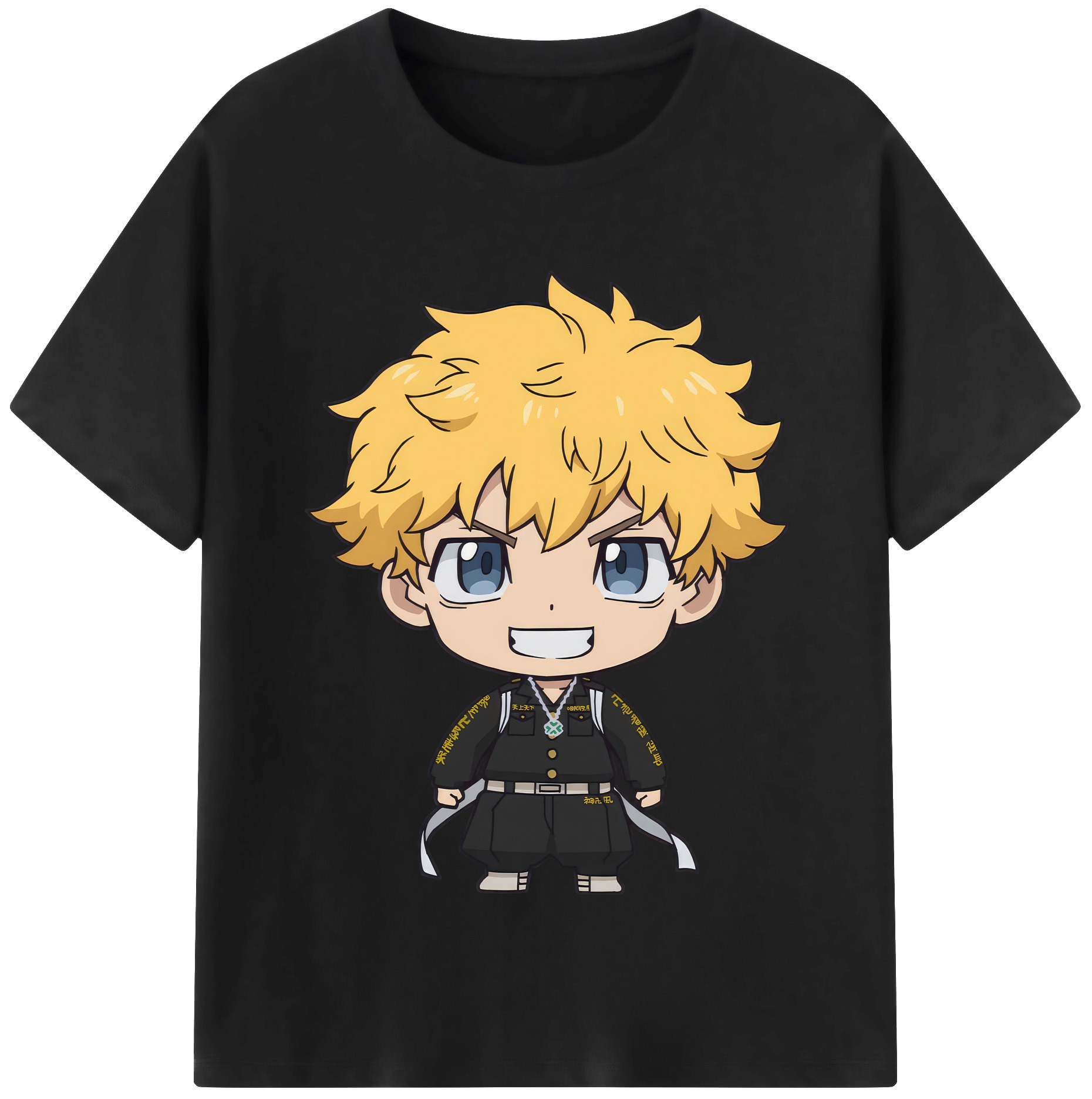（画像用） 東京リベンジャーズ Tokyo Revengers 綿100％半袖Tシャツ（フロントプリント）
