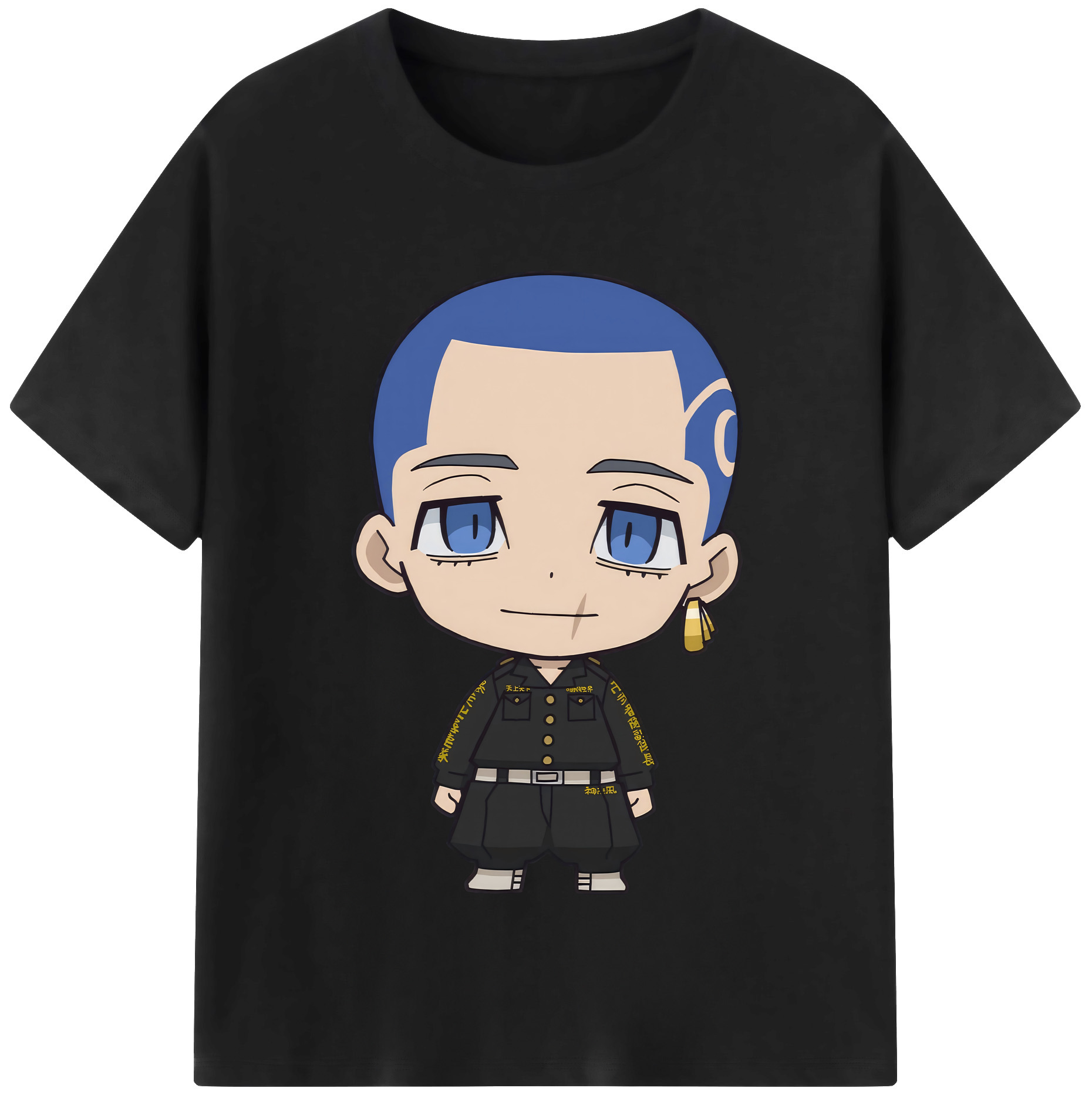 （画像用） 東京リベンジャーズ Tokyo Revengers 綿100％半袖Tシャツ（フロントプリント）