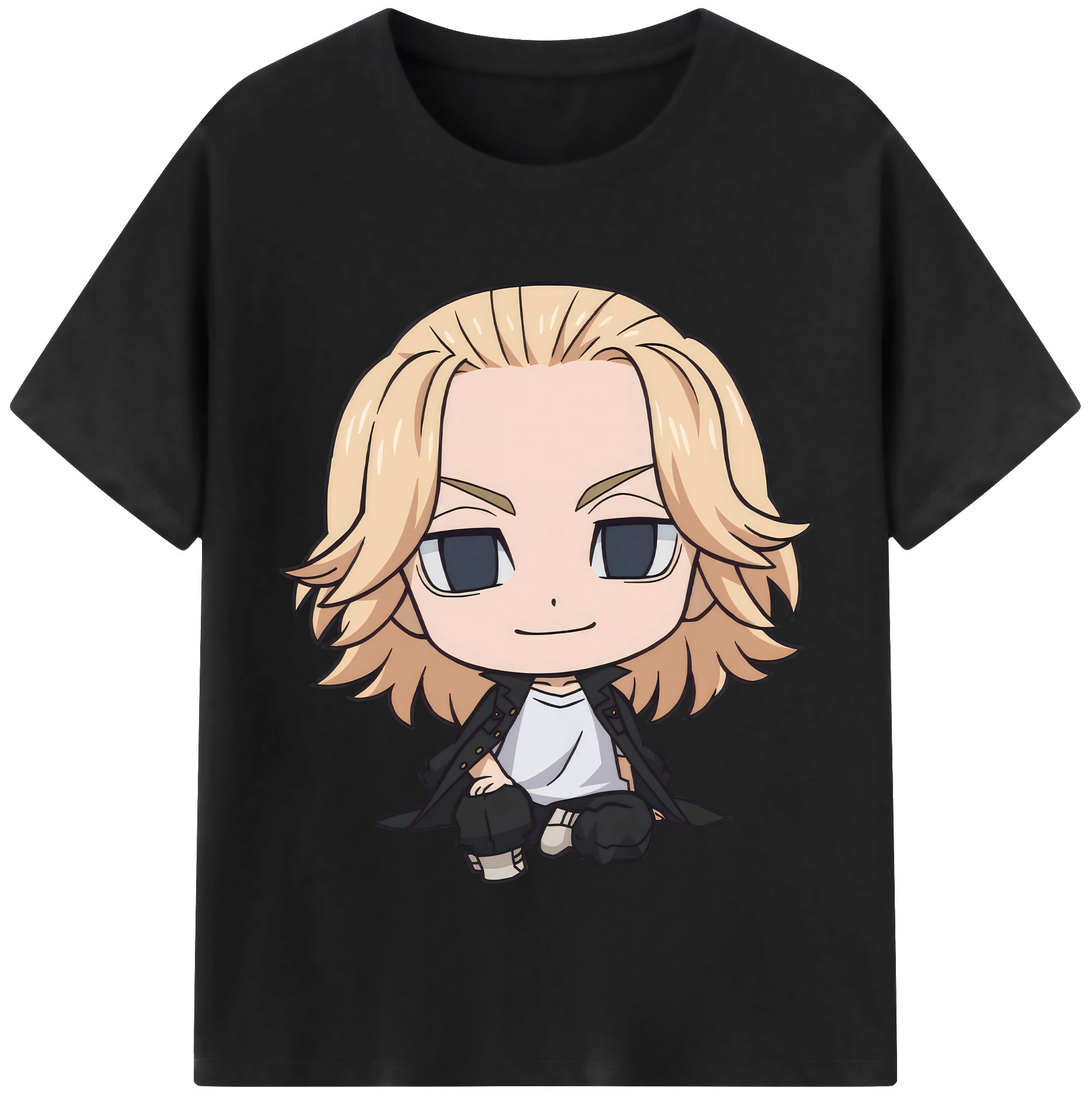 （画像用） 東京リベンジャーズ Tokyo Revengers 綿100％半袖Tシャツ（フロントプリント）