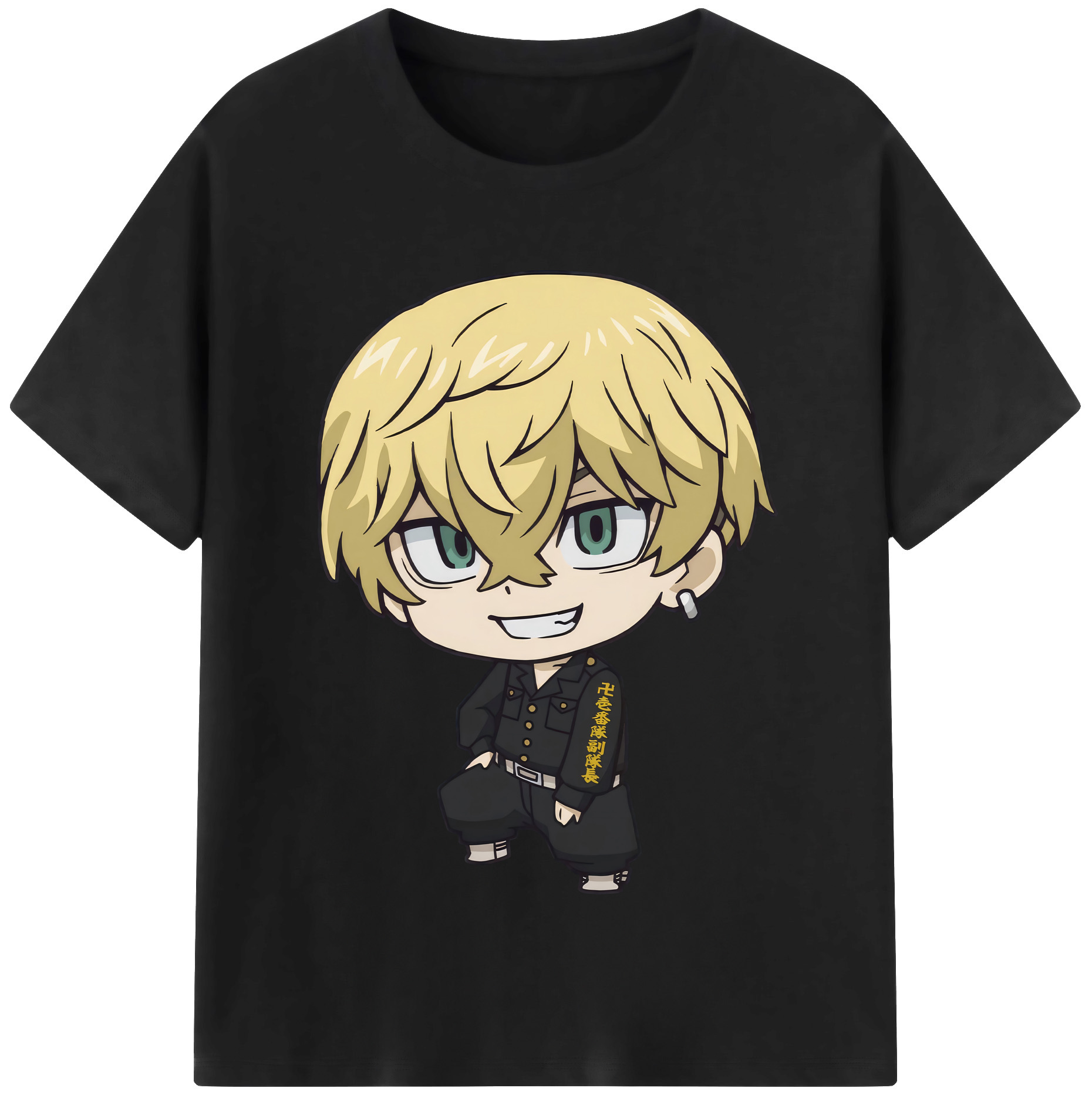 （画像用） 東京リベンジャーズ Tokyo Revengers 綿100％半袖Tシャツ（フロントプリント）
