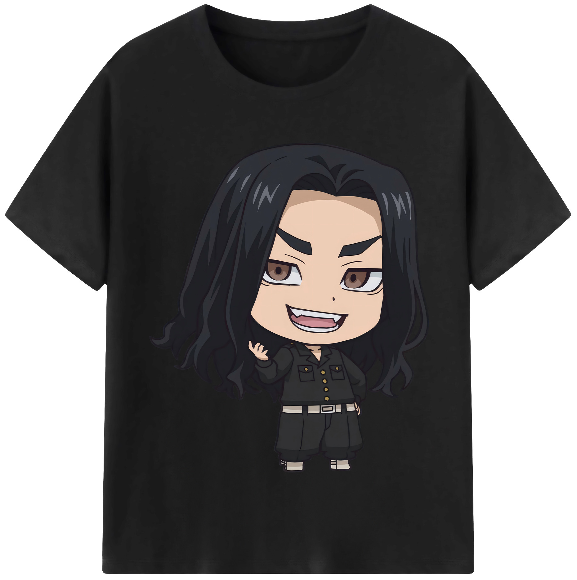 （画像用） 東京リベンジャーズ Tokyo Revengers 綿100％半袖Tシャツ（フロントプリント）