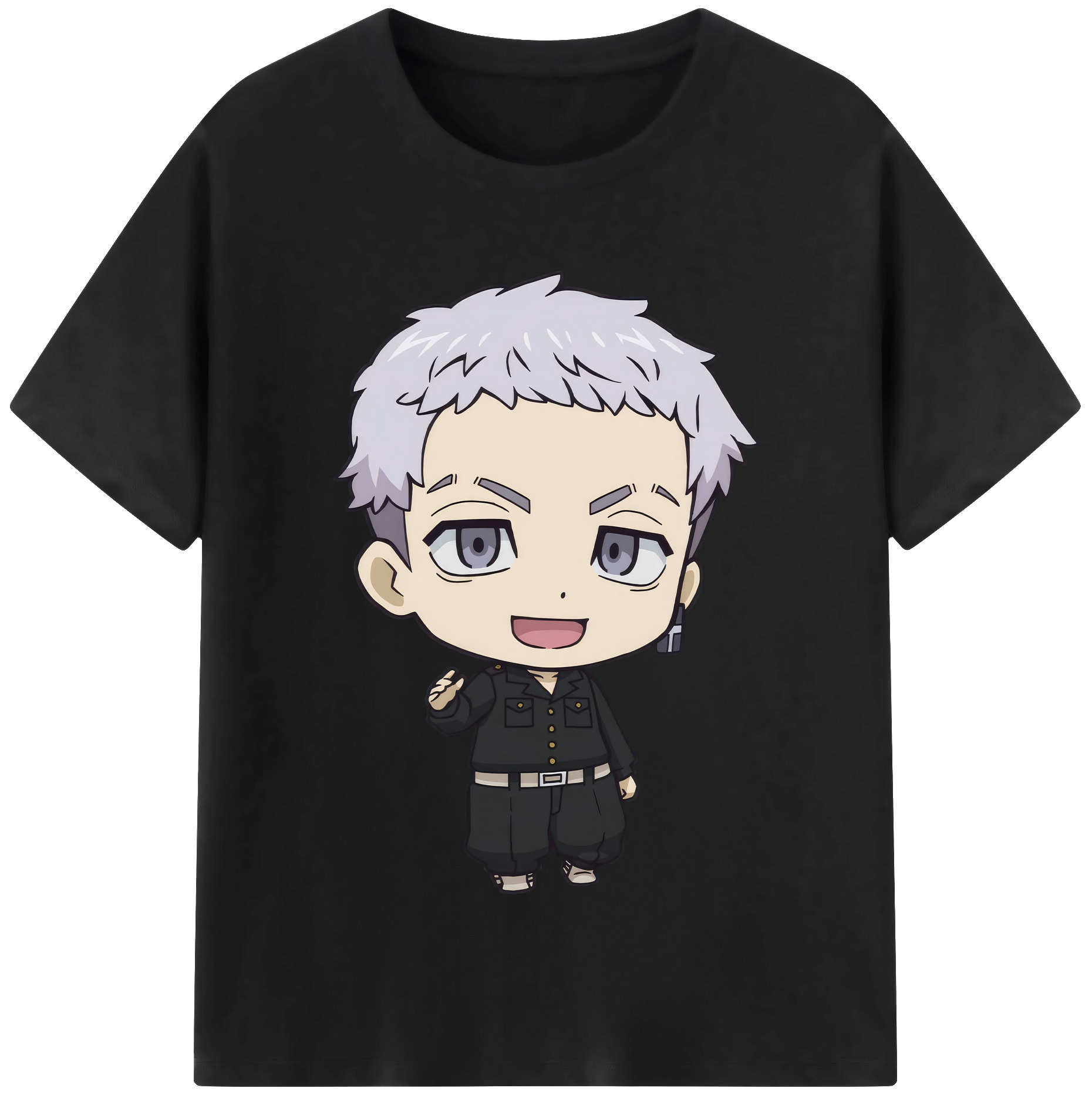 （画像用） 東京リベンジャーズ Tokyo Revengers 綿100％半袖Tシャツ（フロントプリント）