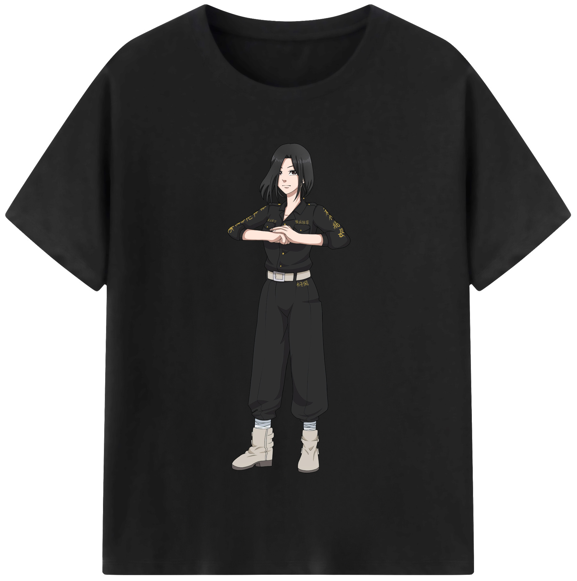 （画像用） 東京リベンジャーズ Tokyo Revengers 綿100％半袖Tシャツ（フロントプリント）