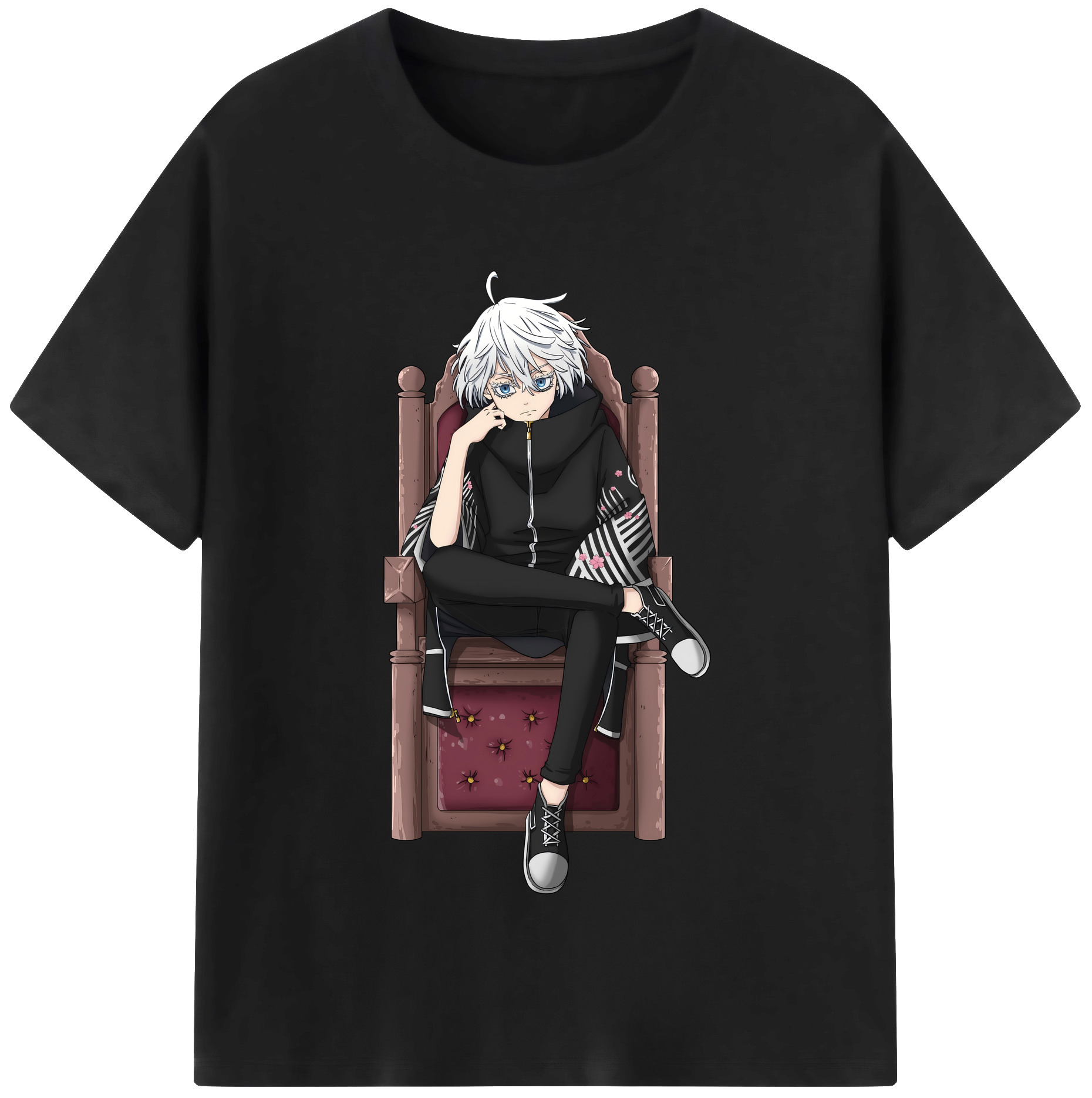 （画像用） 東京リベンジャーズ Tokyo Revengers 綿100％半袖Tシャツ（フロントプリント）