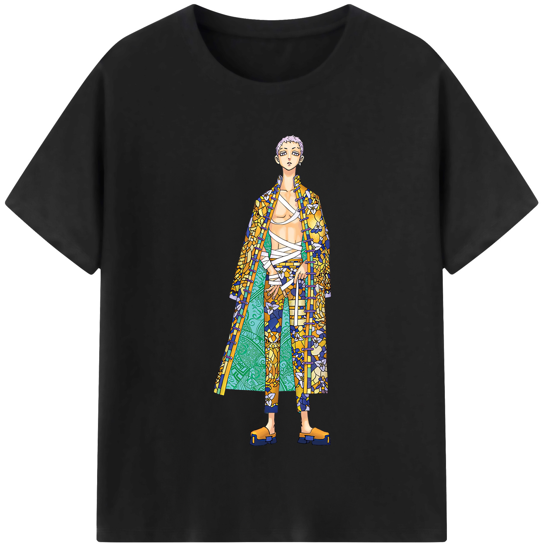 （画像用） 東京リベンジャーズ Tokyo Revengers 綿100％半袖Tシャツ（フロントプリント）