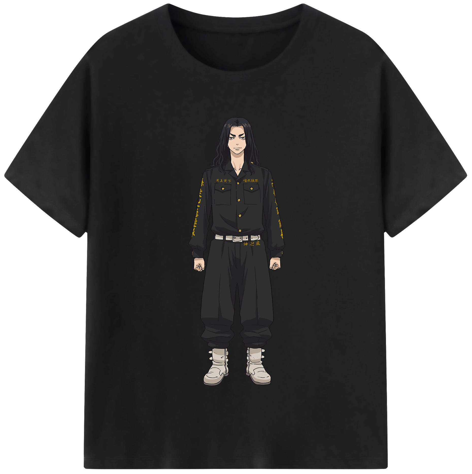 （画像用） 東京リベンジャーズ Tokyo Revengers 綿100％半袖Tシャツ（フロントプリント）