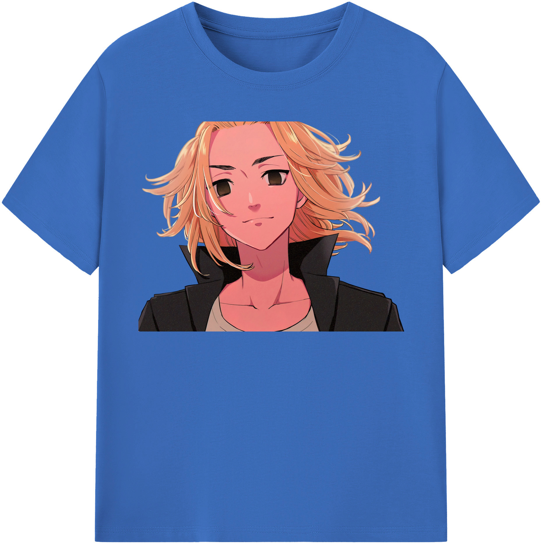 （画像用） 東京リベンジャーズ Tokyo Revengers 綿100％半袖Tシャツ（フロントプリント）
