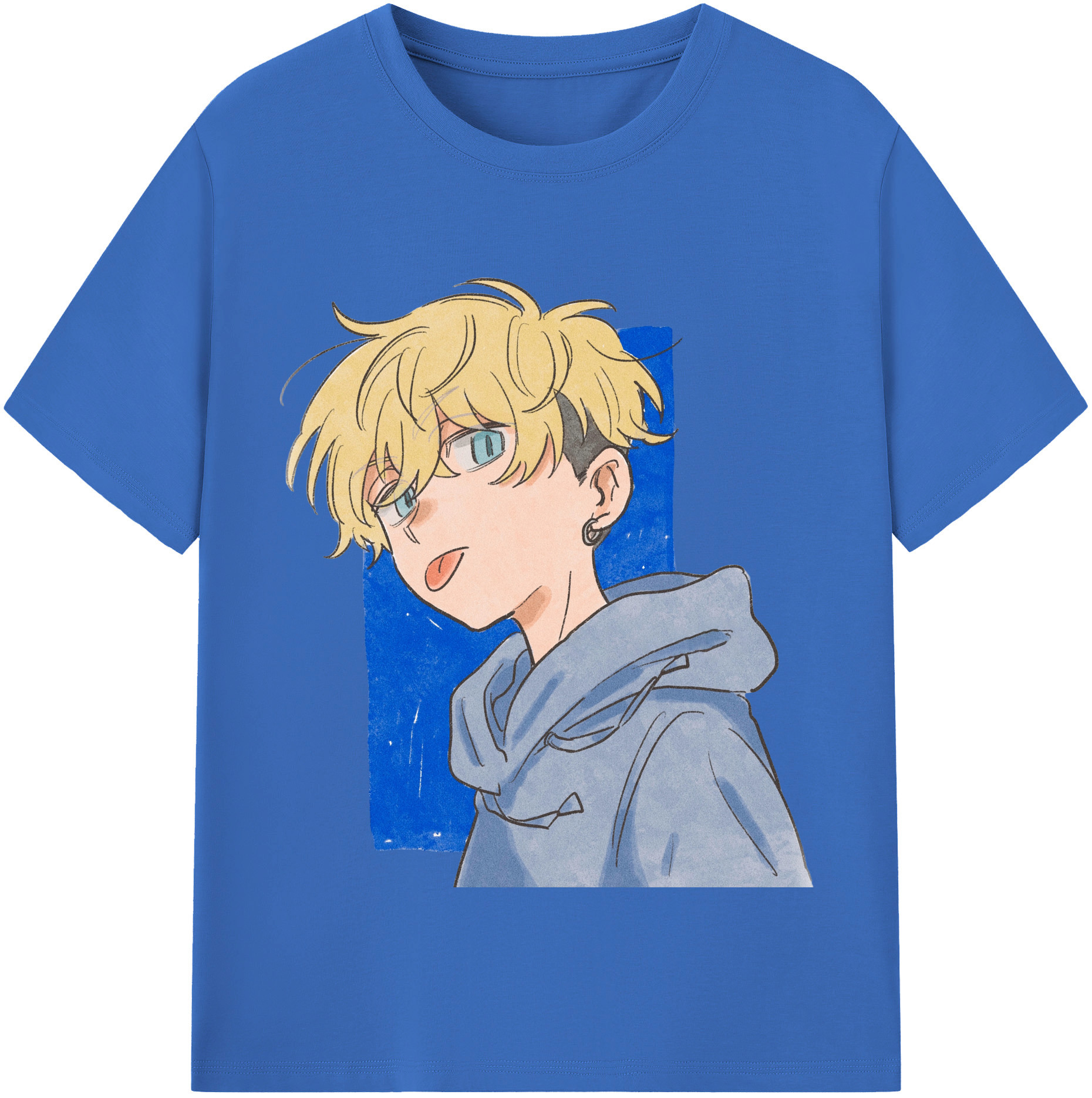 （画像用） 東京リベンジャーズ Tokyo Revengers 綿100％半袖Tシャツ（フロントプリント）