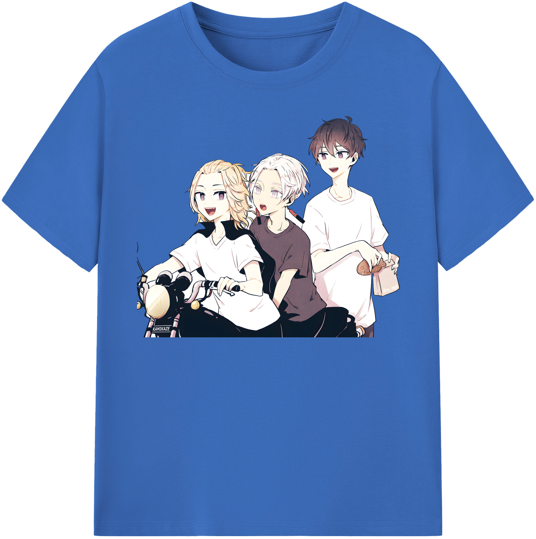 （画像用） 東京リベンジャーズ Tokyo Revengers 綿100％半袖Tシャツ（フロントプリント）