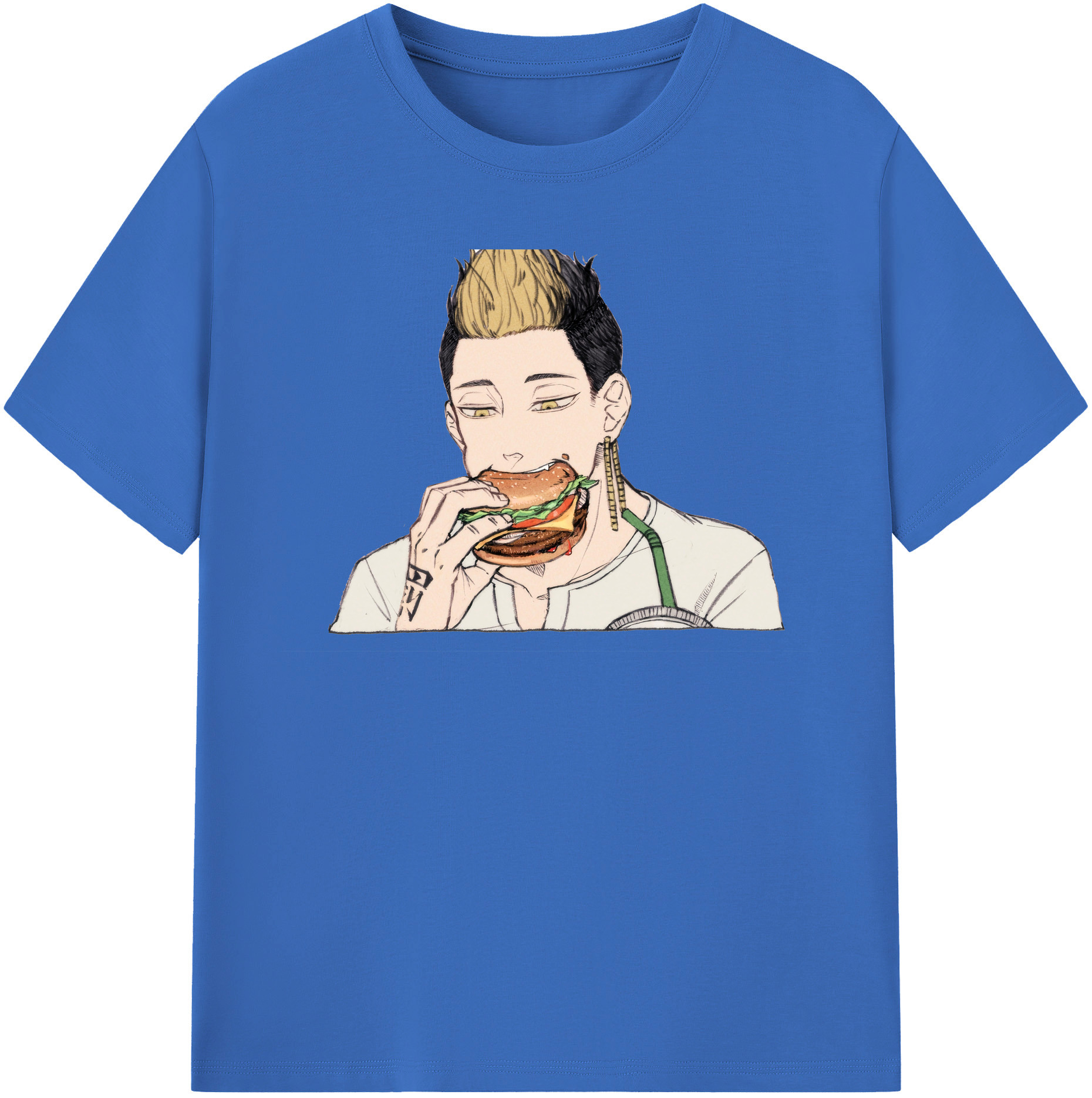 （画像用） 東京リベンジャーズ Tokyo Revengers 綿100％半袖Tシャツ（フロントプリント）