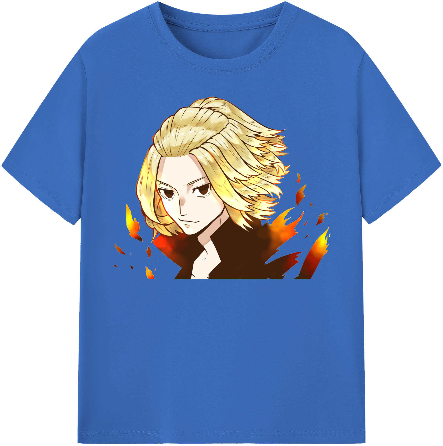 （画像用） 東京リベンジャーズ Tokyo Revengers 綿100％半袖Tシャツ（フロントプリント）