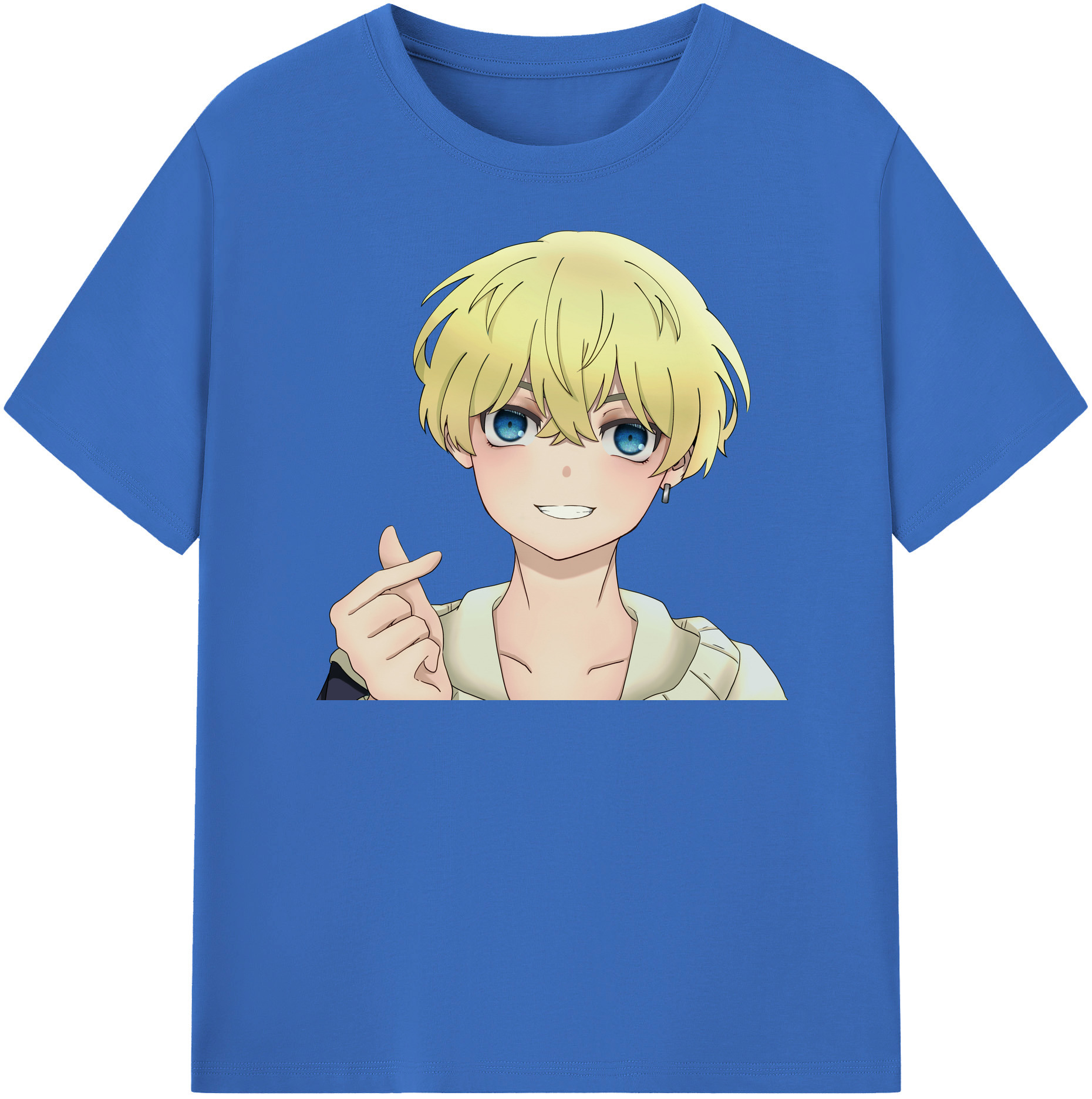 （画像用） 東京リベンジャーズ Tokyo Revengers 綿100％半袖Tシャツ（フロントプリント）