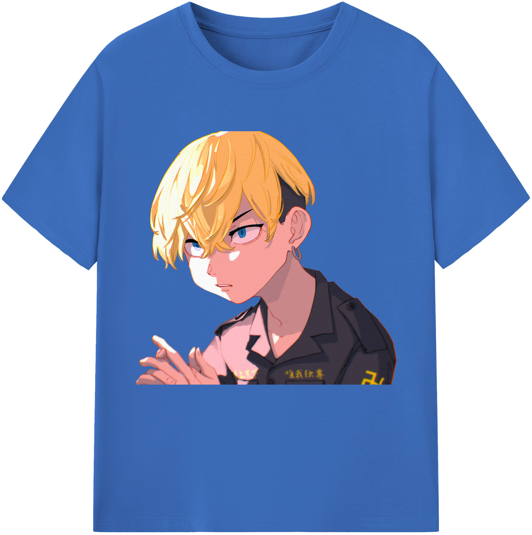 （画像用） 東京リベンジャーズ Tokyo Revengers 綿100％半袖Tシャツ（フロントプリント）