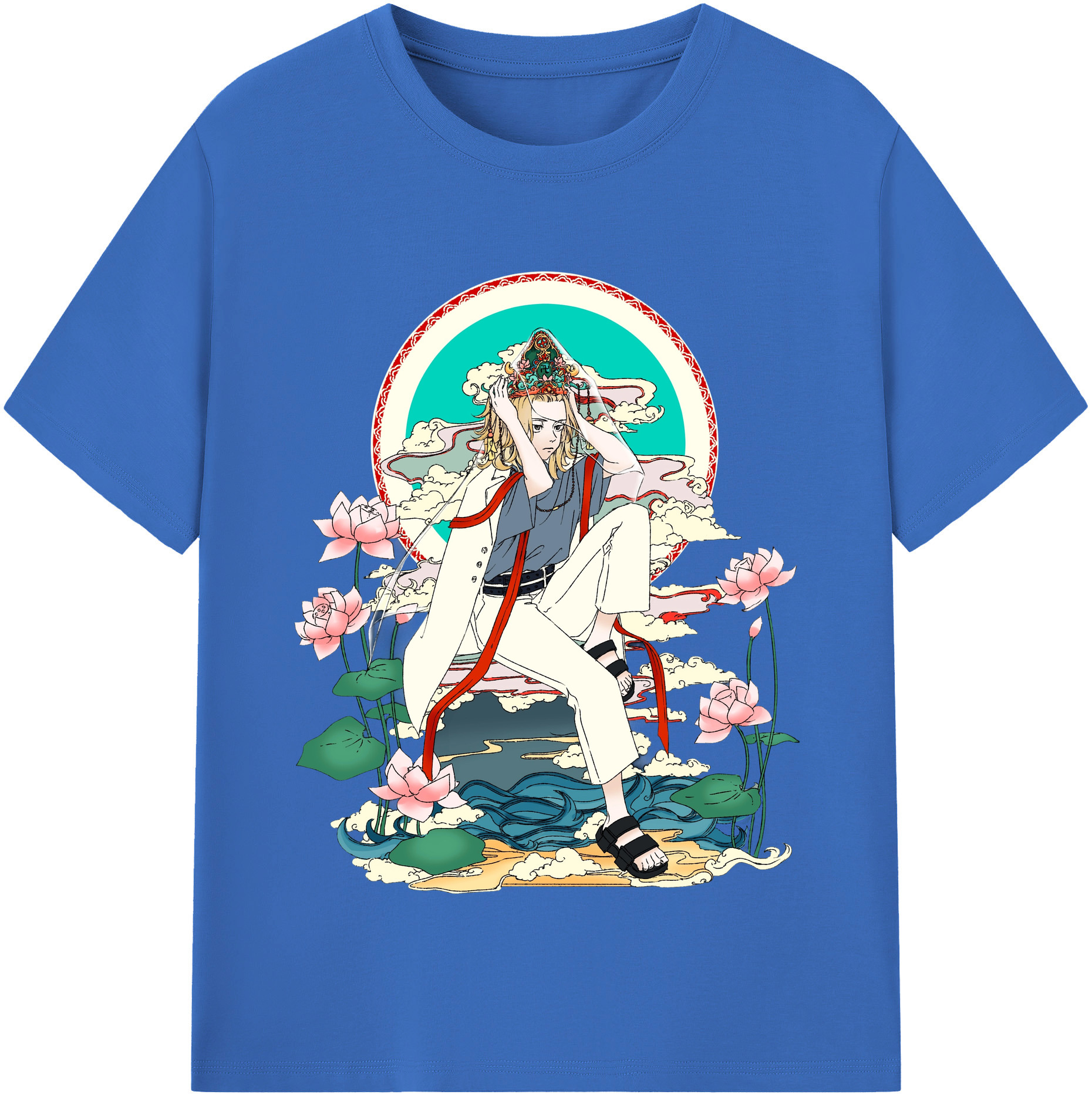 （画像用） 東京リベンジャーズ Tokyo Revengers 綿100％半袖Tシャツ（フロントプリント）