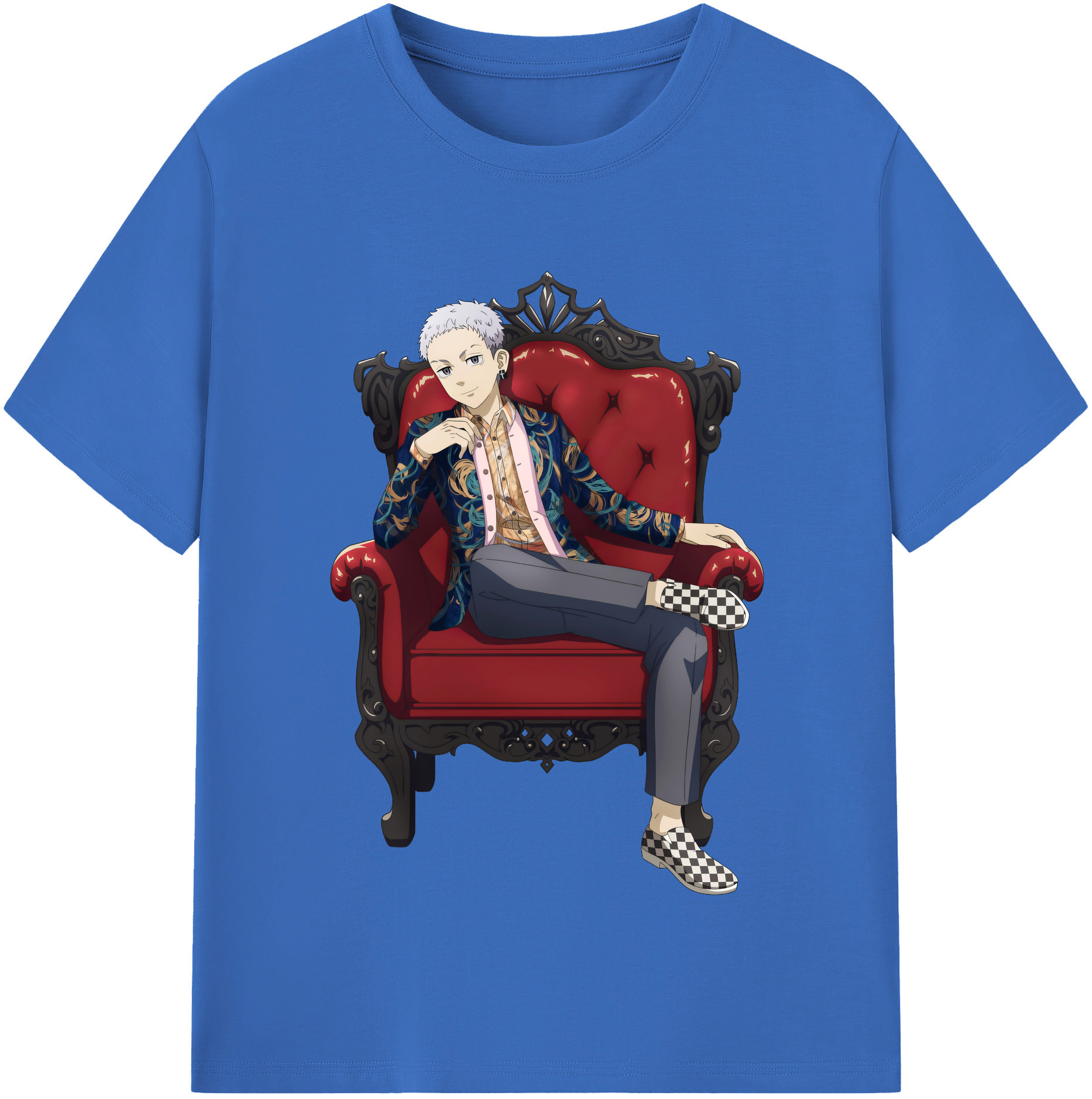 （画像用） 東京リベンジャーズ Tokyo Revengers 綿100％半袖Tシャツ（フロントプリント）