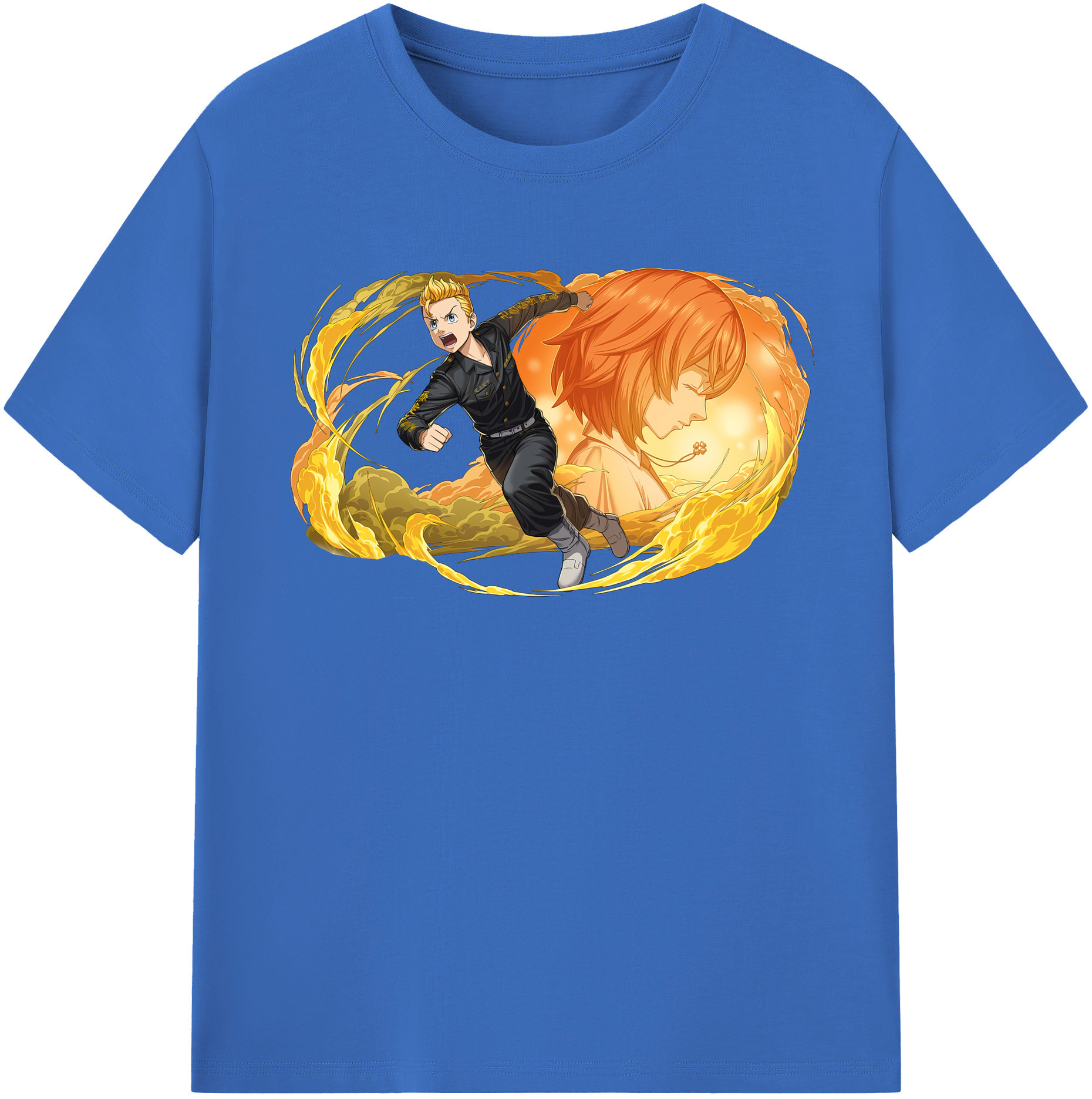 （画像用） 東京リベンジャーズ Tokyo Revengers 綿100％半袖Tシャツ（フロントプリント）