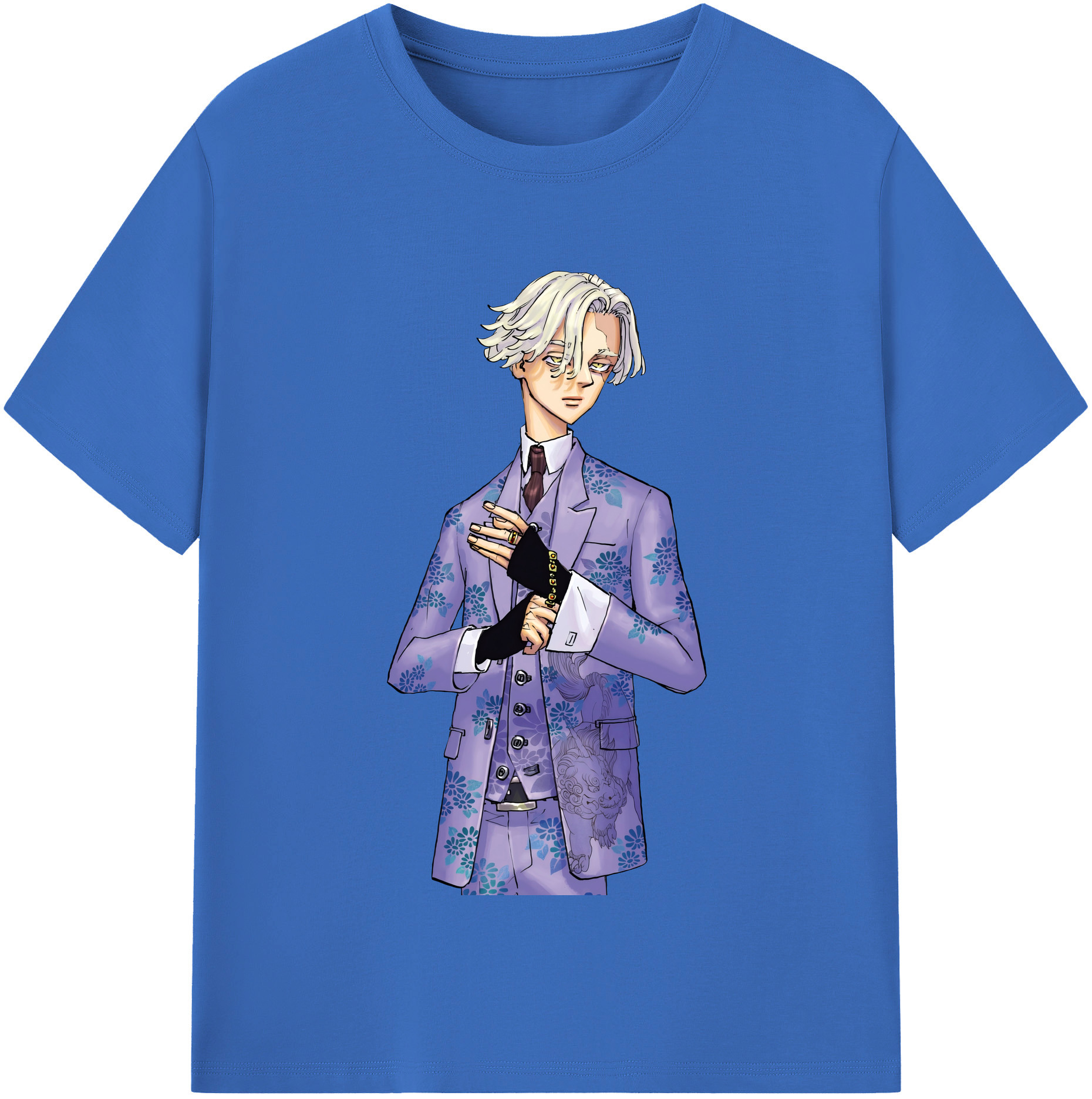 （画像用） 東京リベンジャーズ Tokyo Revengers 綿100％半袖Tシャツ（フロントプリント）