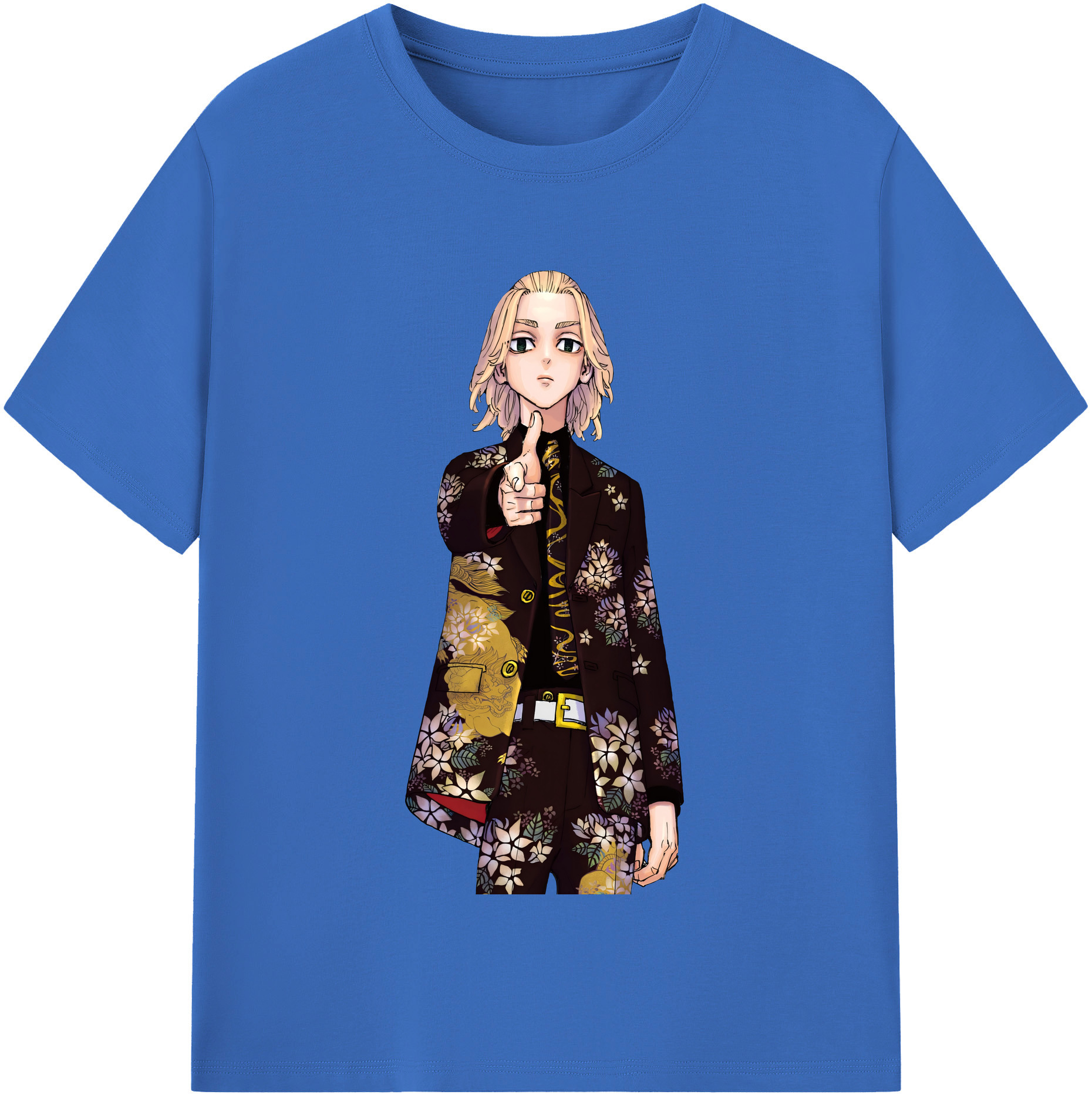 （画像用） 東京リベンジャーズ Tokyo Revengers 綿100％半袖Tシャツ（フロントプリント）