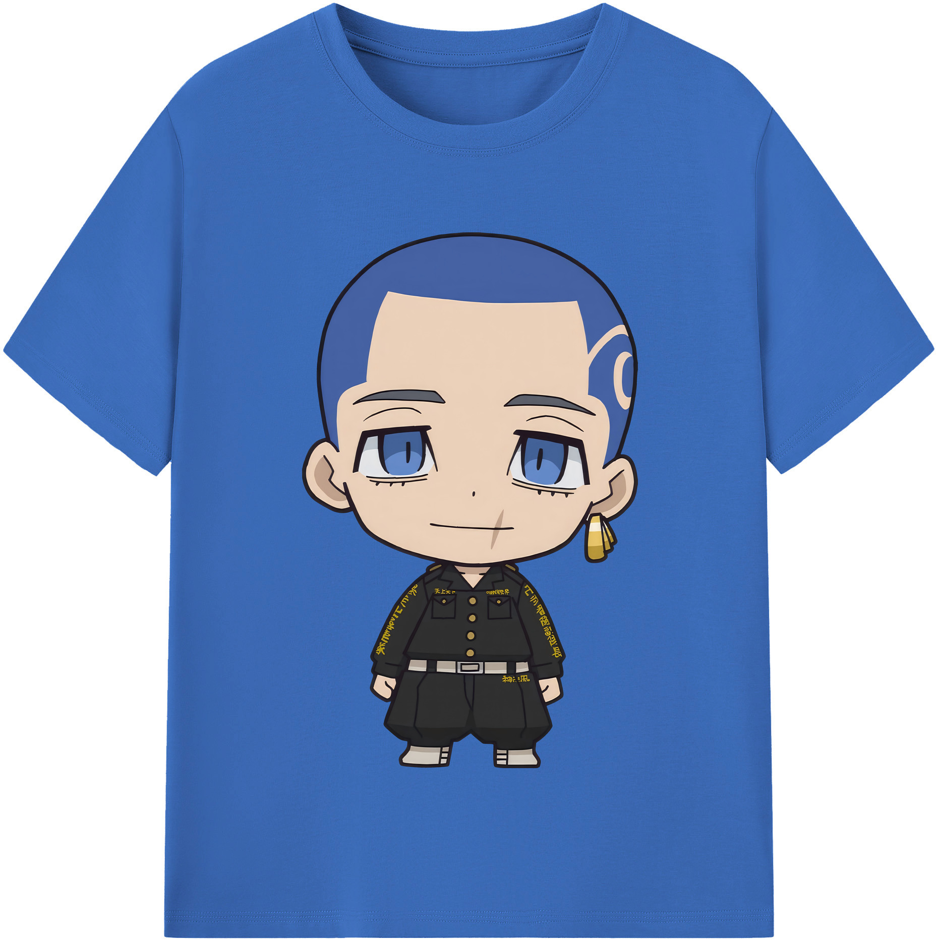 （画像用） 東京リベンジャーズ Tokyo Revengers 綿100％半袖Tシャツ（フロントプリント）