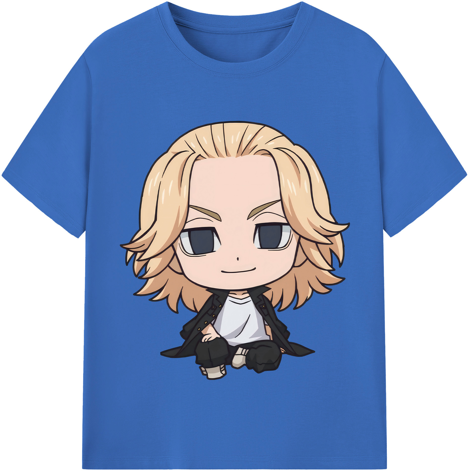 （画像用） 東京リベンジャーズ Tokyo Revengers 綿100％半袖Tシャツ（フロントプリント）