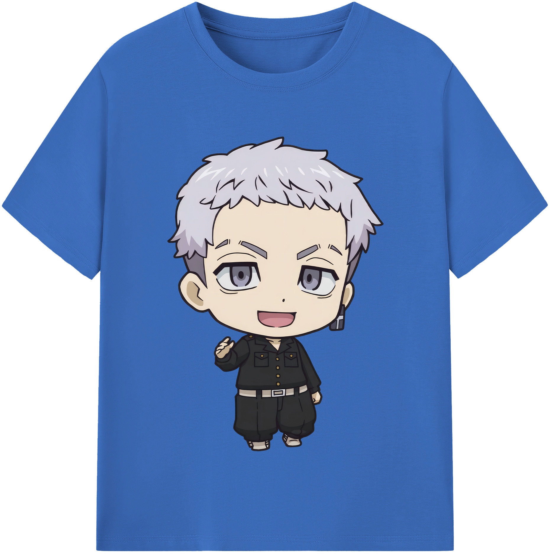 （画像用） 東京リベンジャーズ Tokyo Revengers 綿100％半袖Tシャツ（フロントプリント）