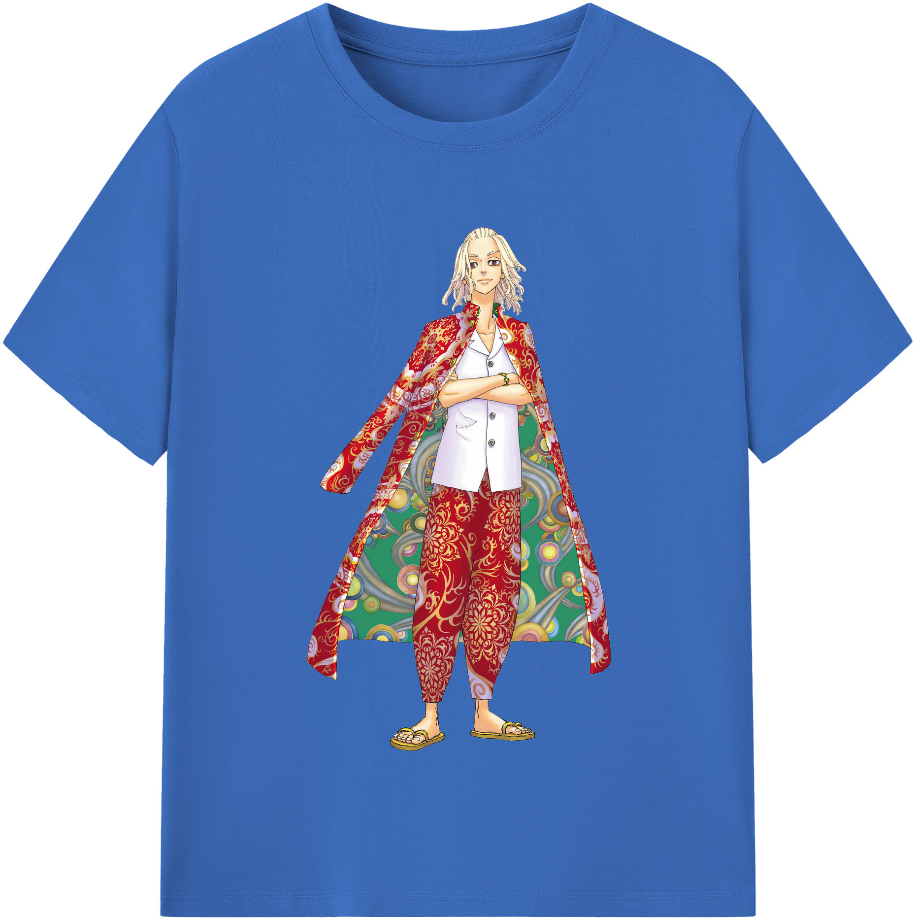 （画像用） 東京リベンジャーズ Tokyo Revengers 綿100％半袖Tシャツ（フロントプリント）