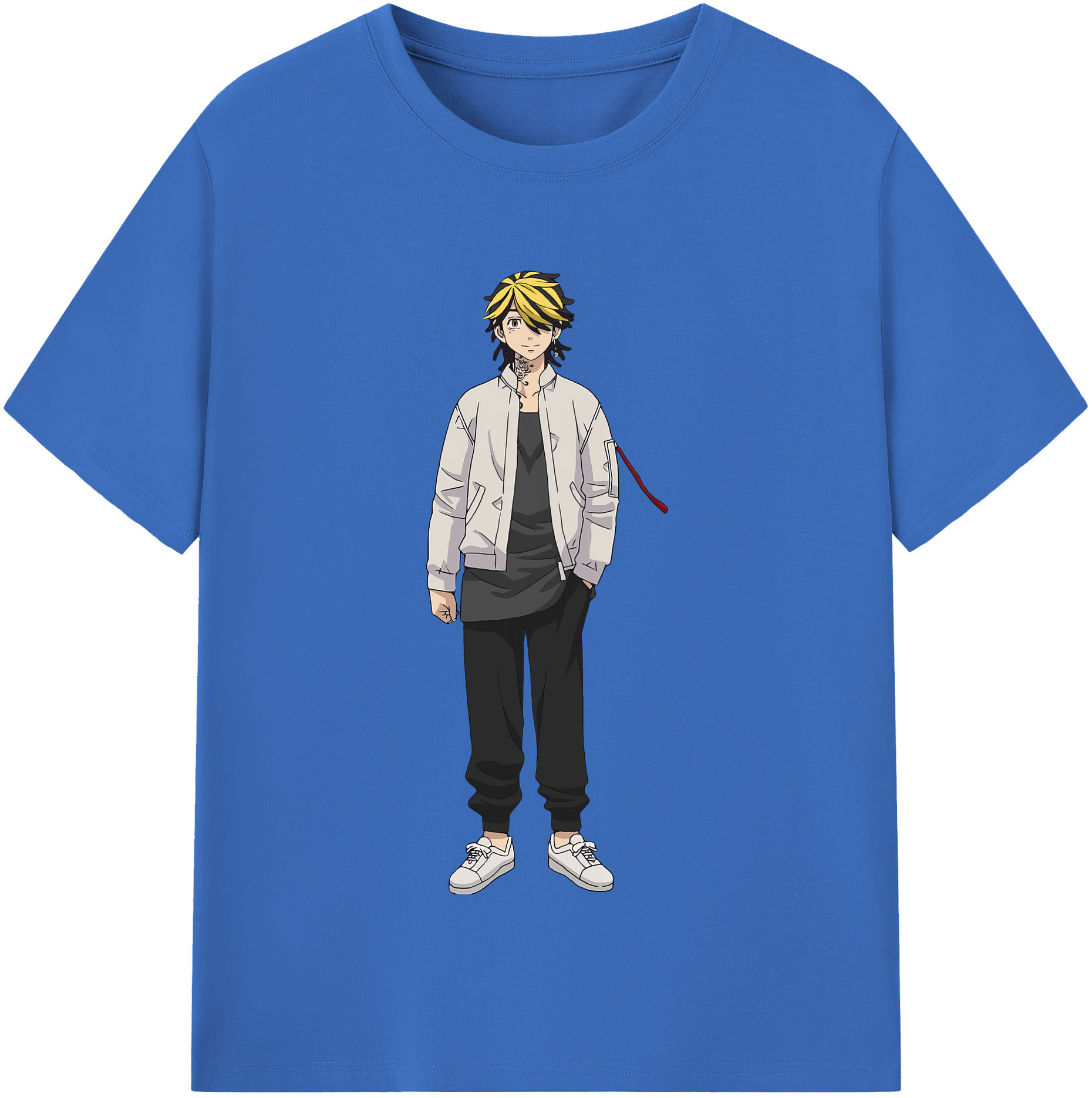 （画像用） 東京リベンジャーズ Tokyo Revengers 綿100％半袖Tシャツ（フロントプリント）