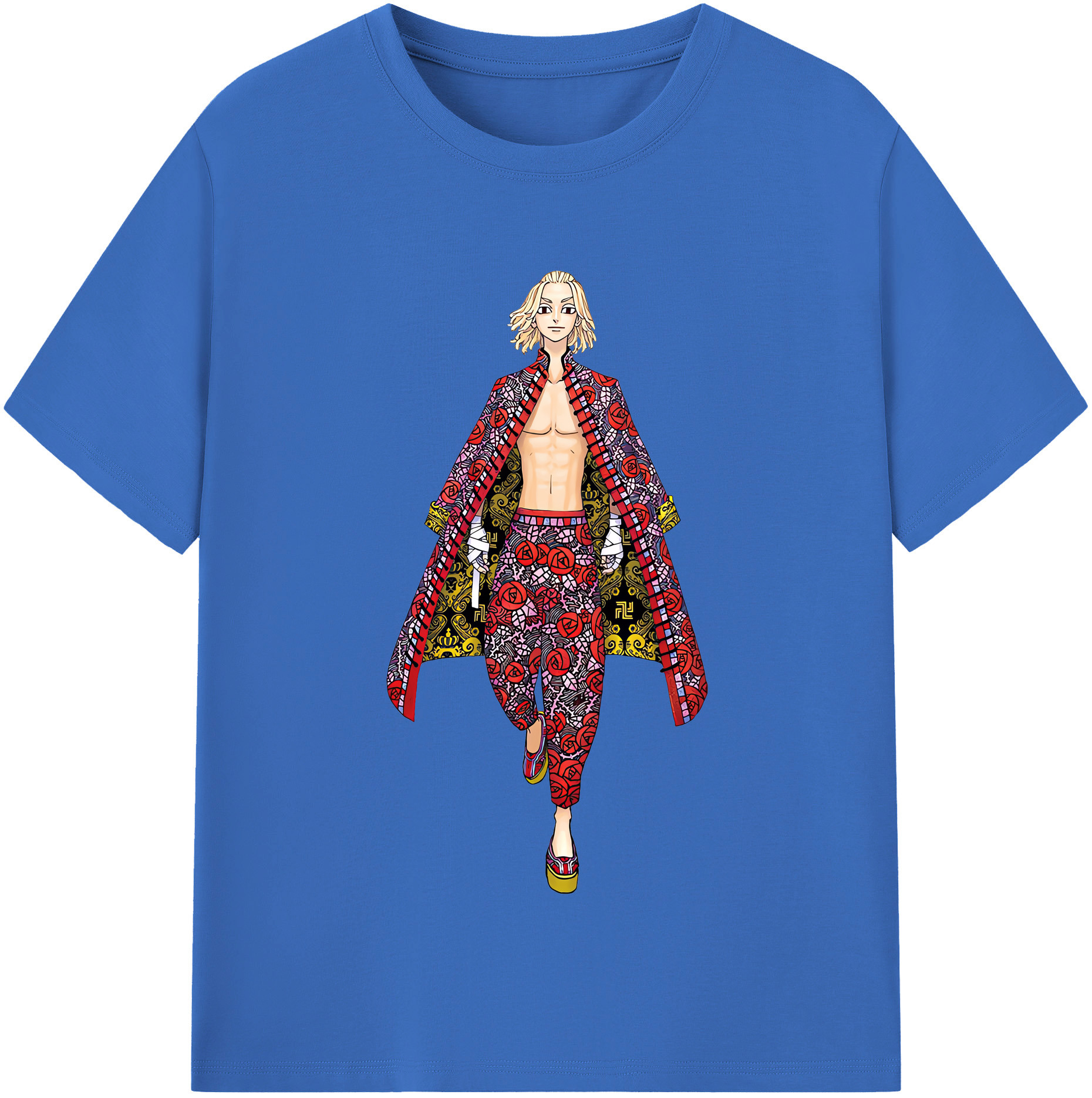 （画像用） 東京リベンジャーズ Tokyo Revengers 綿100％半袖Tシャツ（フロントプリント）