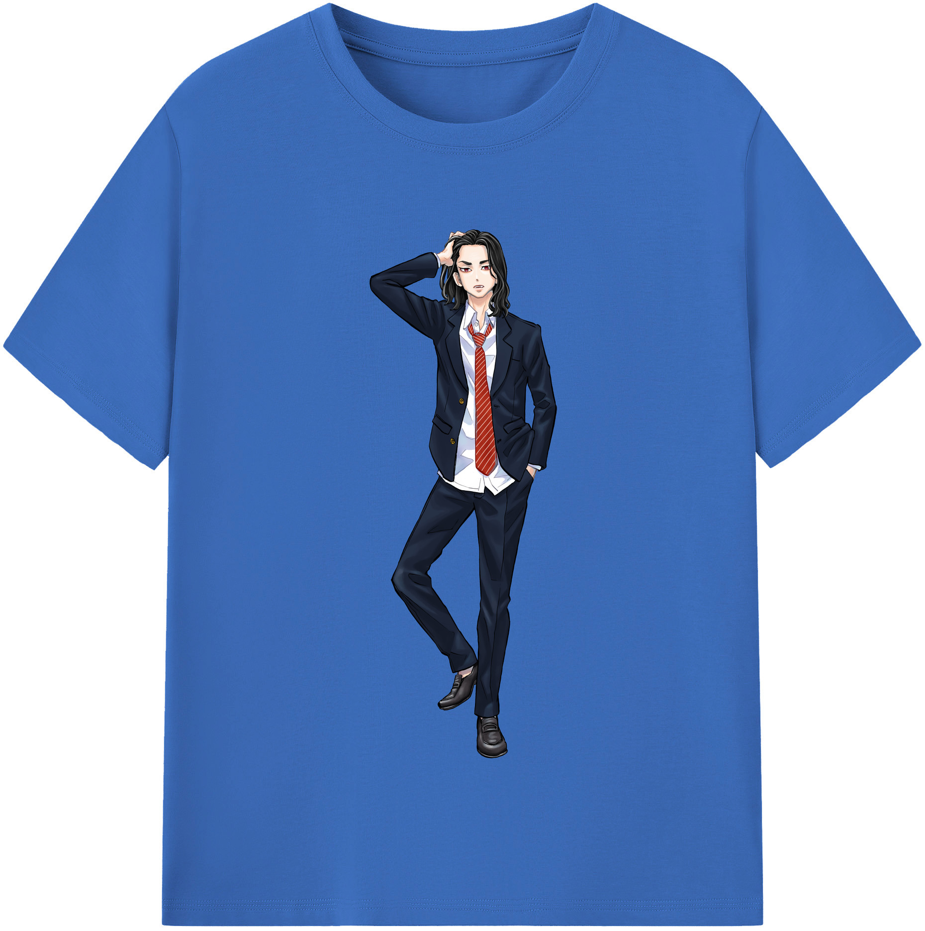 （画像用） 東京リベンジャーズ Tokyo Revengers 綿100％半袖Tシャツ（フロントプリント）