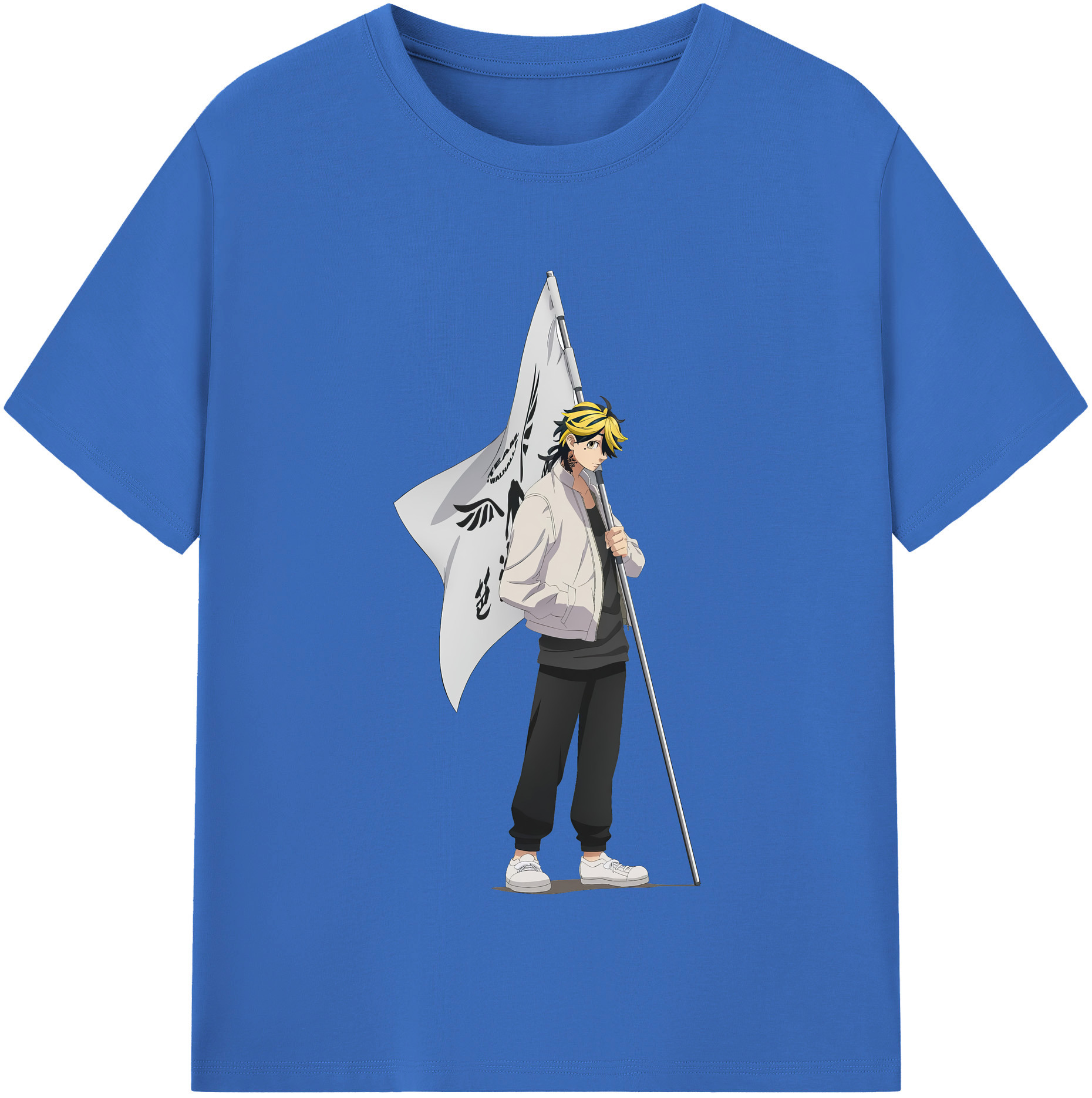 （画像用） 東京リベンジャーズ Tokyo Revengers 綿100％半袖Tシャツ（フロントプリント）