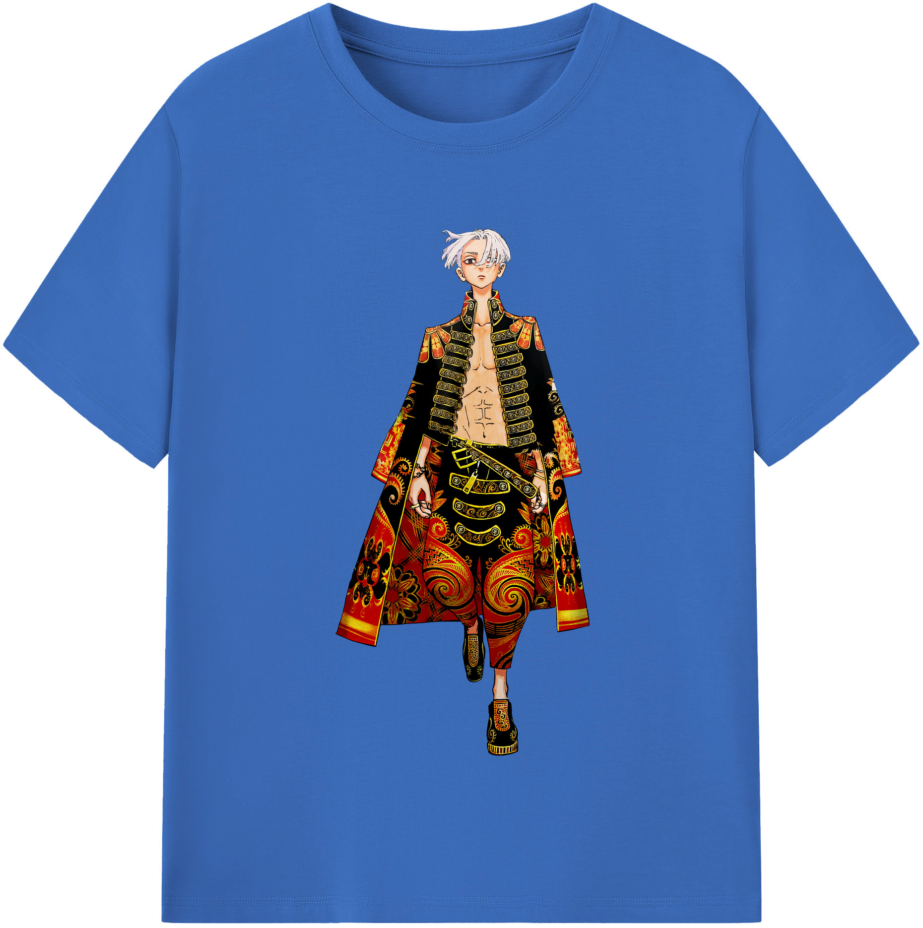 （画像用） 東京リベンジャーズ Tokyo Revengers 綿100％半袖Tシャツ（フロントプリント）