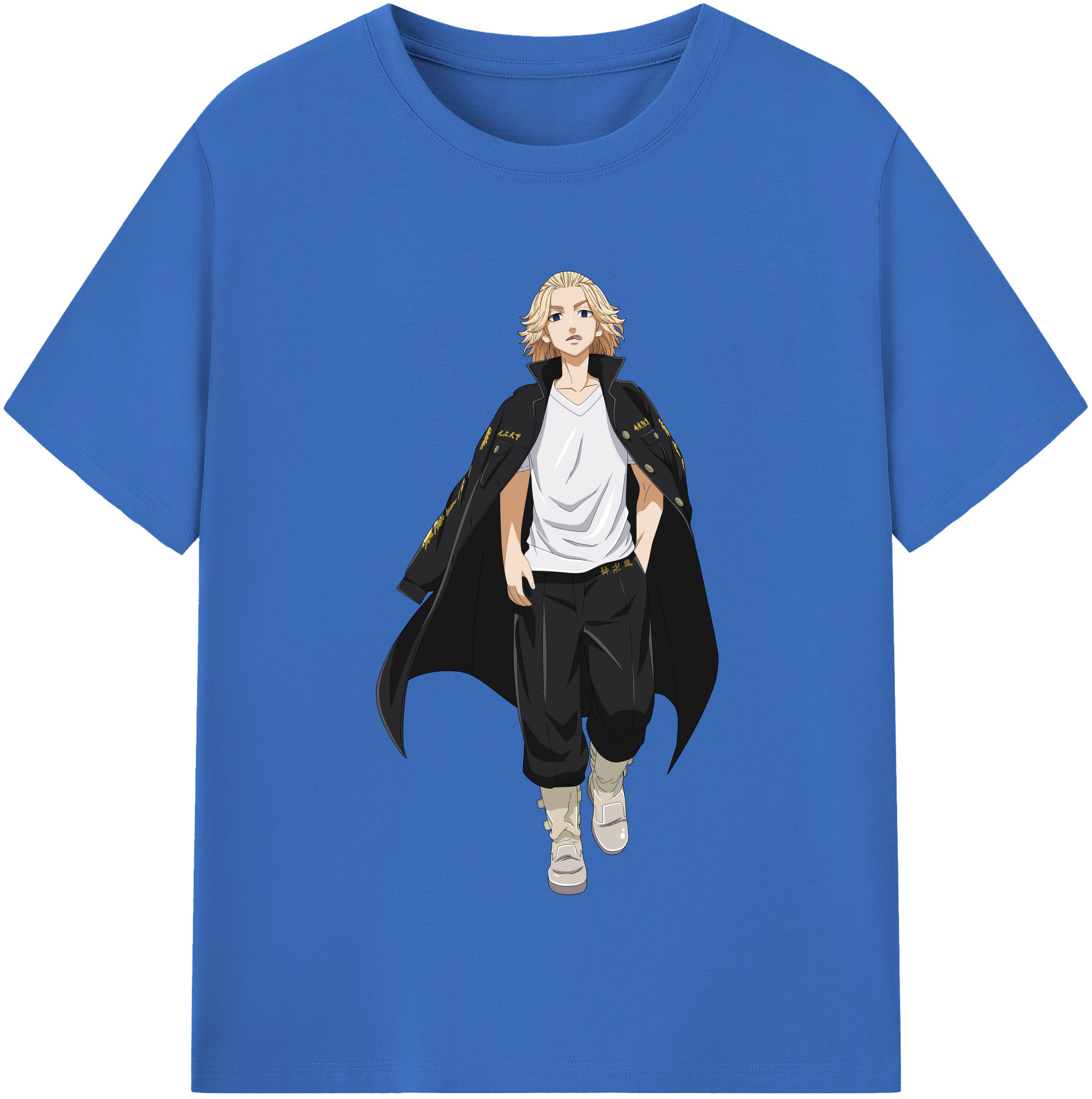 （画像用） 東京リベンジャーズ Tokyo Revengers 綿100％半袖Tシャツ（フロントプリント）