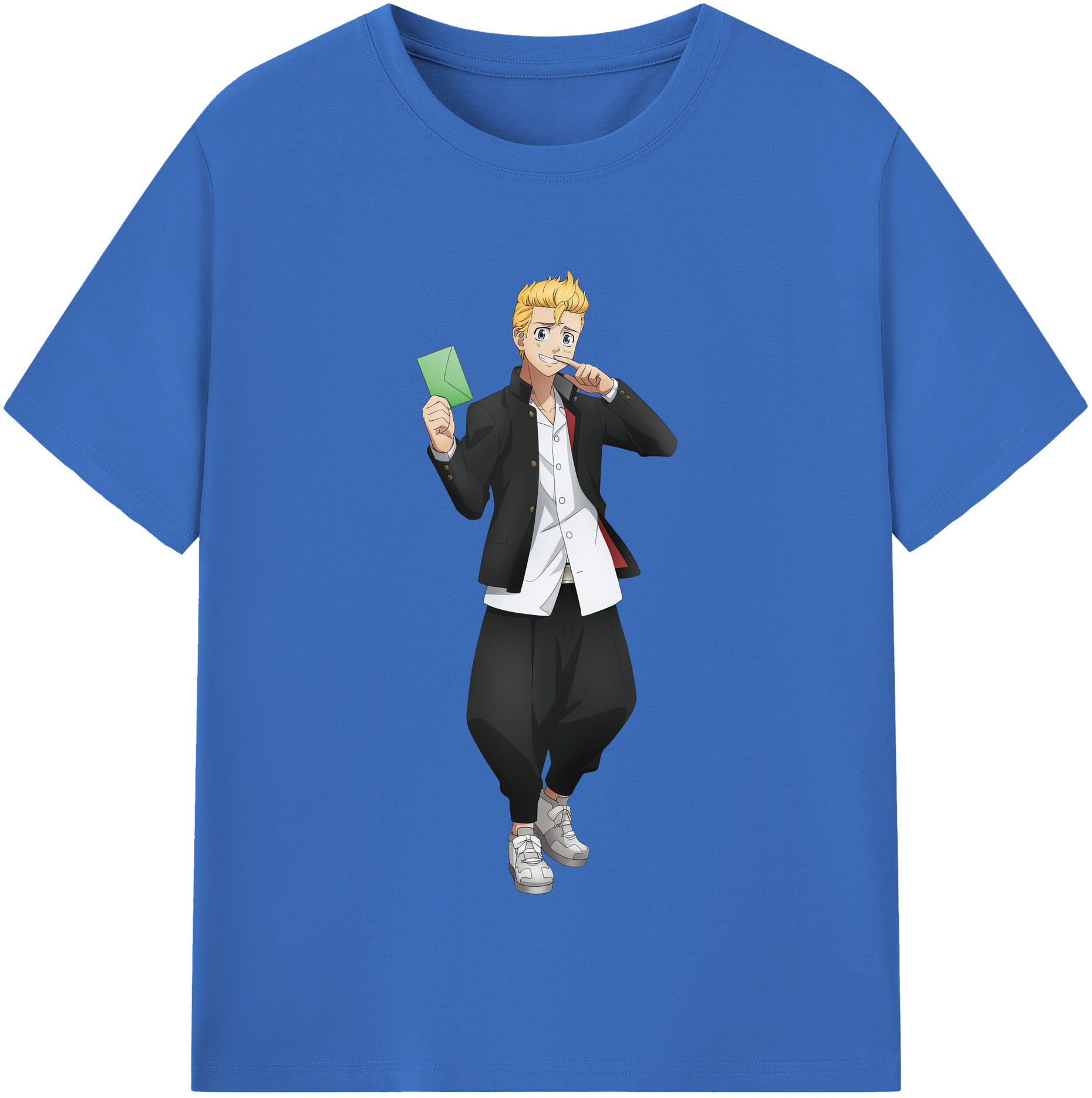 （画像用） 東京リベンジャーズ Tokyo Revengers 綿100％半袖Tシャツ（フロントプリント）