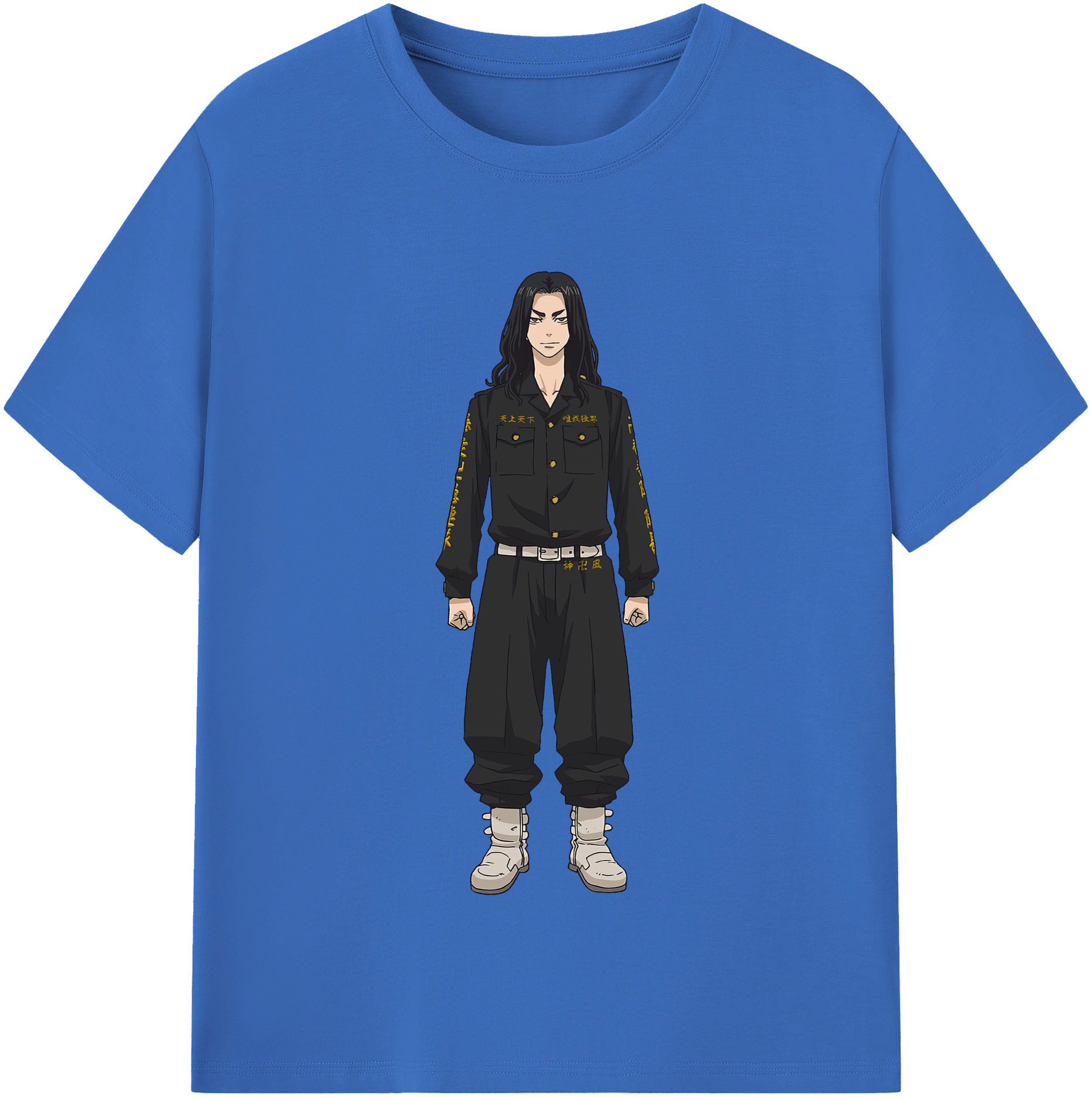 （画像用） 東京リベンジャーズ Tokyo Revengers 綿100％半袖Tシャツ（フロントプリント）