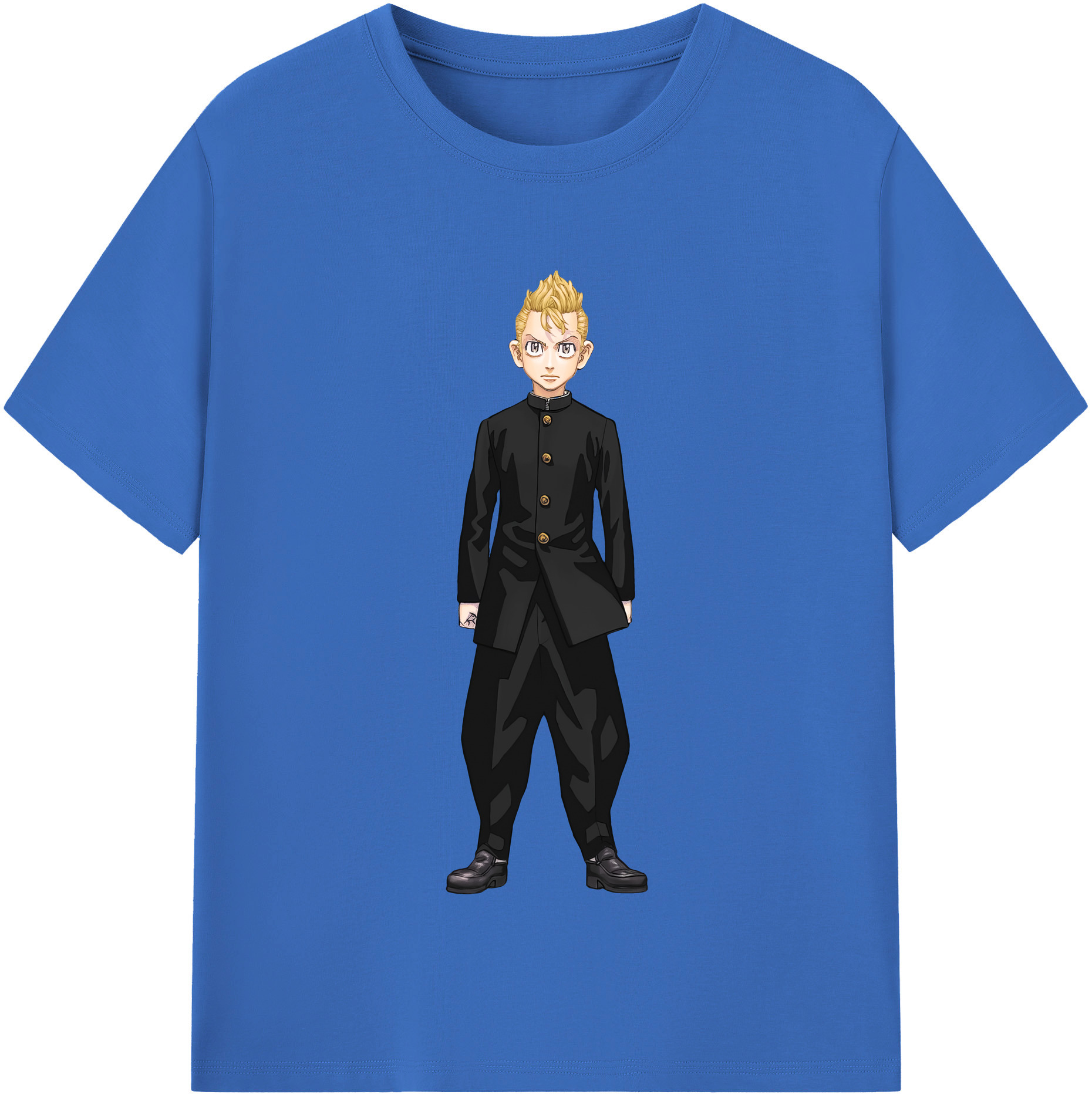 （画像用） 東京リベンジャーズ Tokyo Revengers 綿100％半袖Tシャツ（フロントプリント）