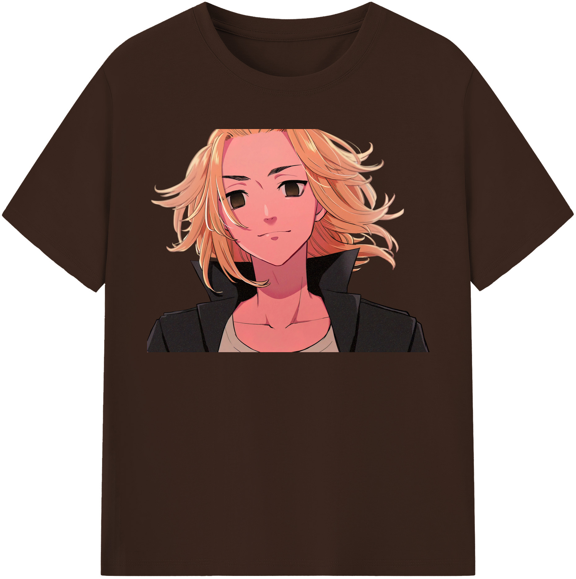 （画像用） 東京リベンジャーズ Tokyo Revengers 綿100％半袖Tシャツ（フロントプリント）