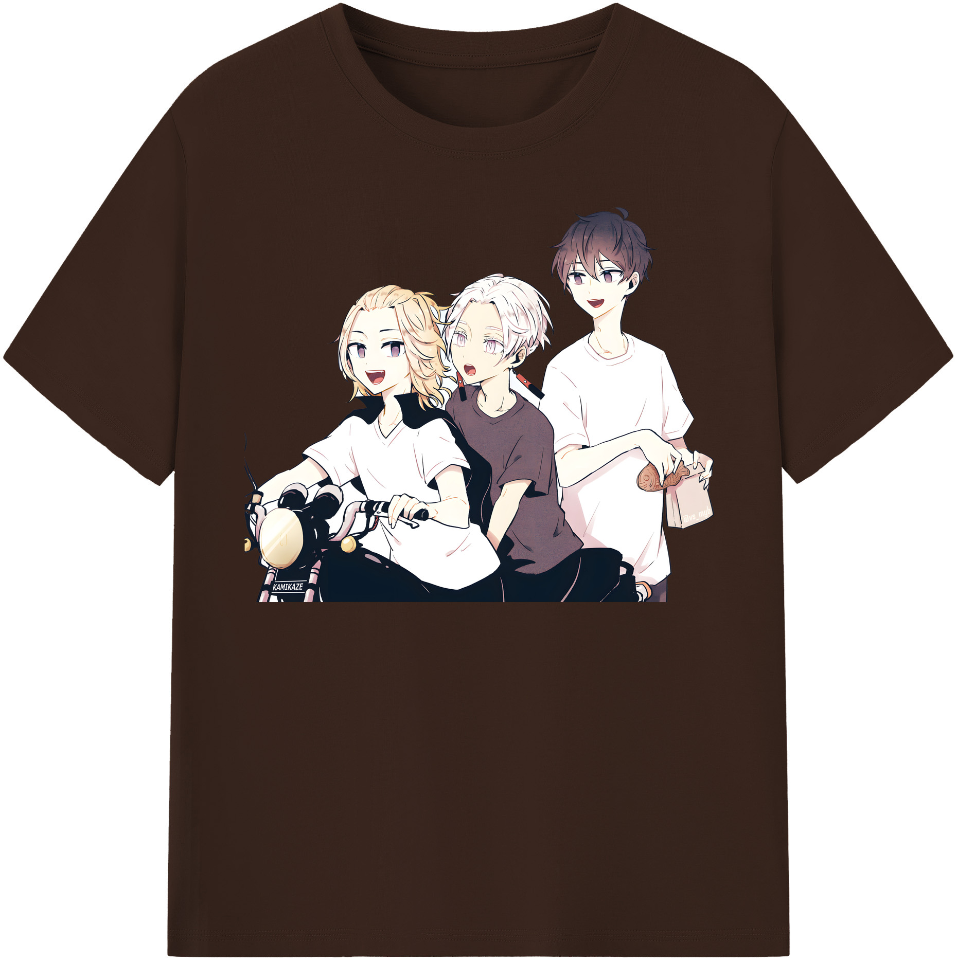 （画像用） 東京リベンジャーズ Tokyo Revengers 綿100％半袖Tシャツ（フロントプリント）